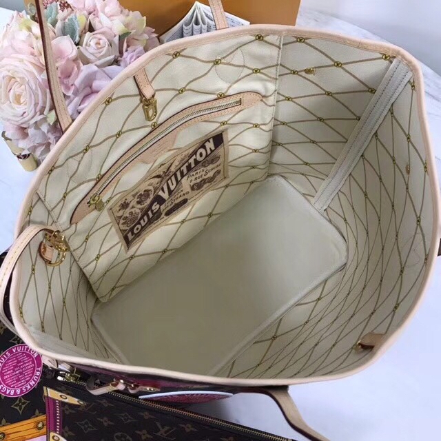 Louis Vuitton Neverfull MM Summer Trunk Monogram M41390 Louis Vuitton Neverfull MM Summer Trunk Monogram M41390