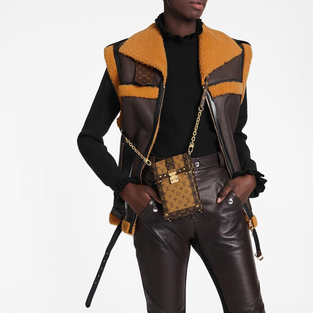 Louis Vuitton M67873 Vertical Trunk Pochette Louis Vuitton M67873 Vertical Trunk Pochette