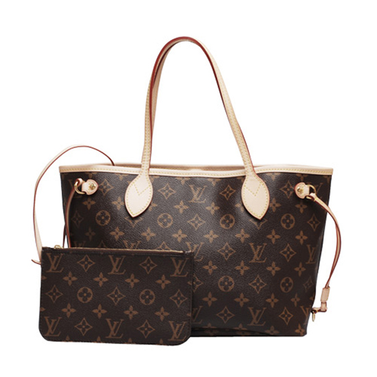 Louis Vuitton M41001 Neverfull PM Shoulder Bag Monogram Canvas Louis Vuitton M41001 Neverfull PM Shoulder Bag Monogram Canvas