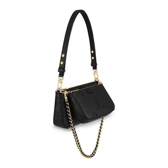 Louis Vuitton Multi Pochette Accessoires Cream M46568 Black M80399 Louis Vuitton Multi Pochette Accessoires Cream M46568 Black M80399