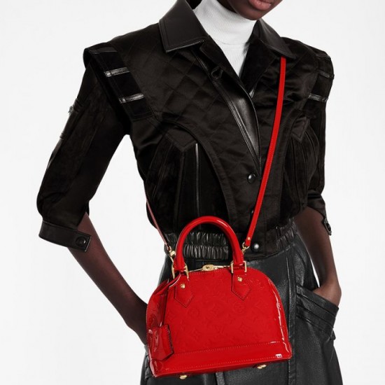 Louis Vuitton Alma BB Red M90174 Pink M50415 Burgundy M91678 Black M90063 Cherry M90259 Louis Vuitton Alma BB Red M90174 Pink M50415 Burgundy M91678 Black M90063 Cherry M90259