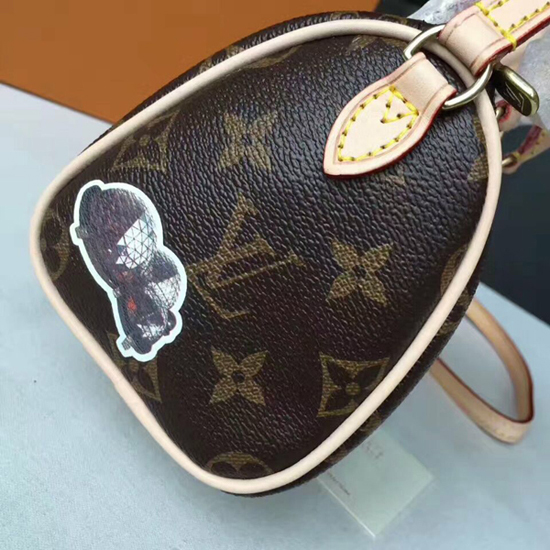 Louis Vuitton M62208 Nano Speedy Crossbody Bag Monogram Canvas Louis Vuitton M62208 Nano Speedy Crossbody Bag Monogram Canvas