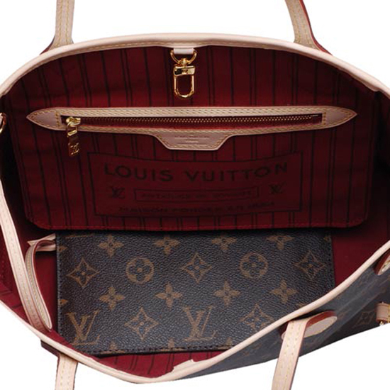 Louis Vuitton M41001 Neverfull PM Shoulder Bag Monogram Canvas Louis Vuitton M41001 Neverfull PM Shoulder Bag Monogram Canvas