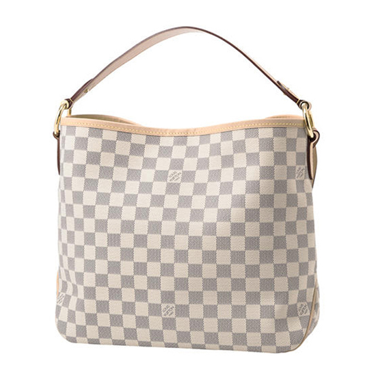 Louis Vuitton N41462 Delightful PM Hobo Bag Damier Azur Canvas Louis Vuitton N41462 Delightful PM Hobo Bag Damier Azur Canvas