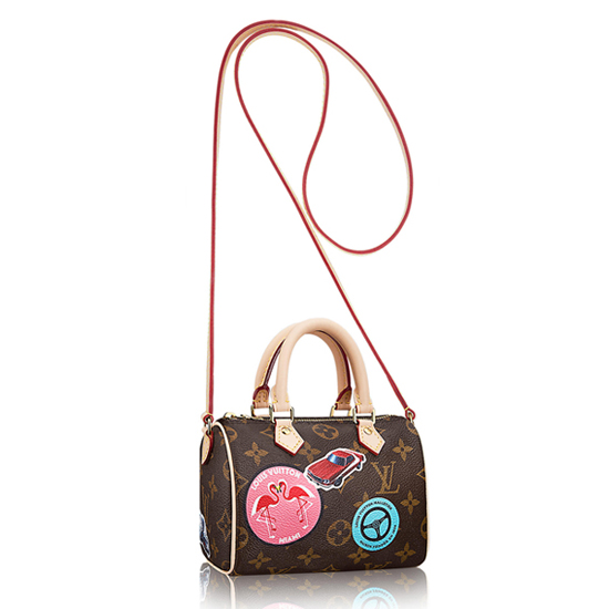 Louis Vuitton M62208 Nano Speedy Crossbody Bag Monogram Canvas Louis Vuitton M62208 Nano Speedy Crossbody Bag Monogram Canvas