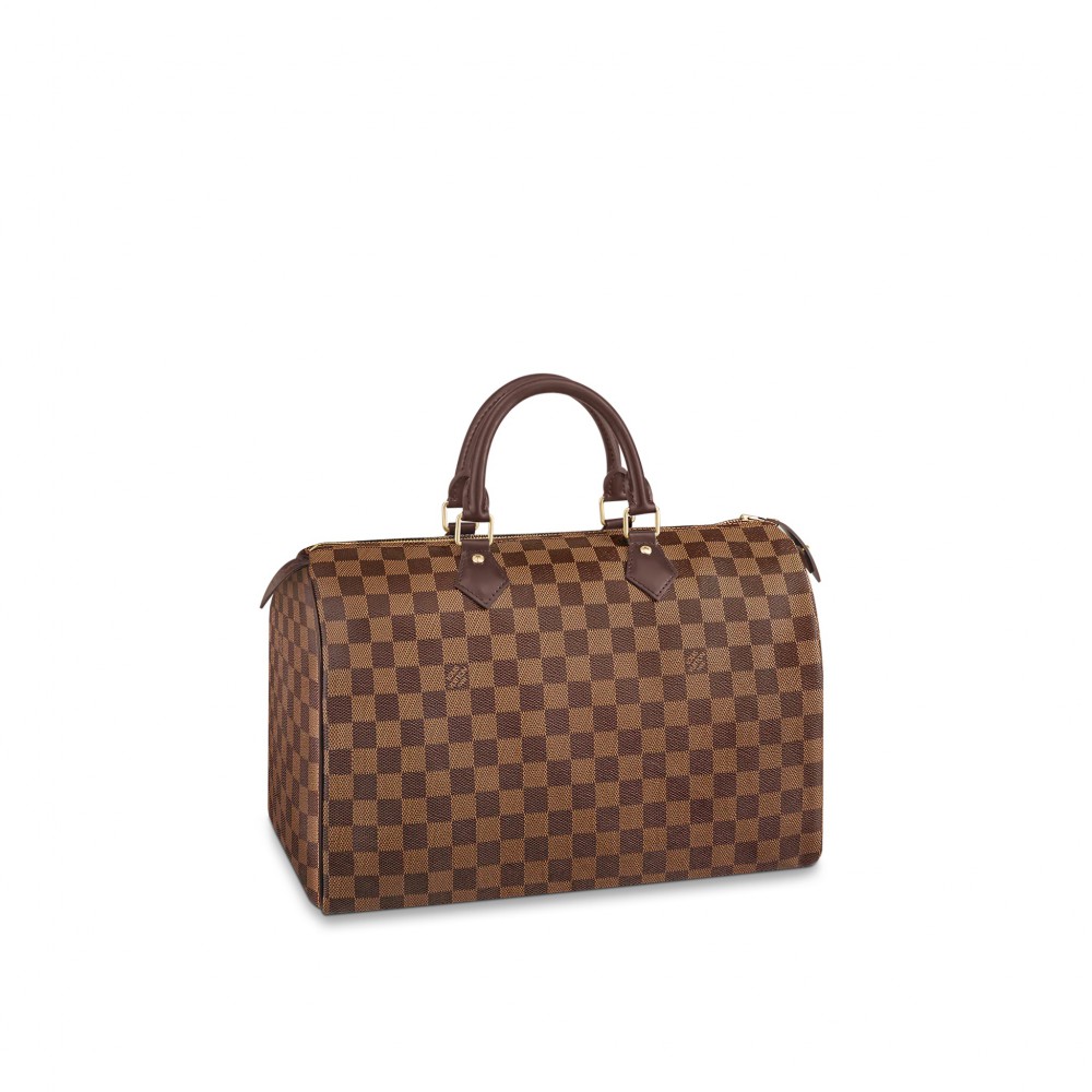 Louis Vuitton Damier Ebene Canvas Speedy 35 N41363 Louis Vuitton Damier Ebene Canvas Speedy 35 N41363