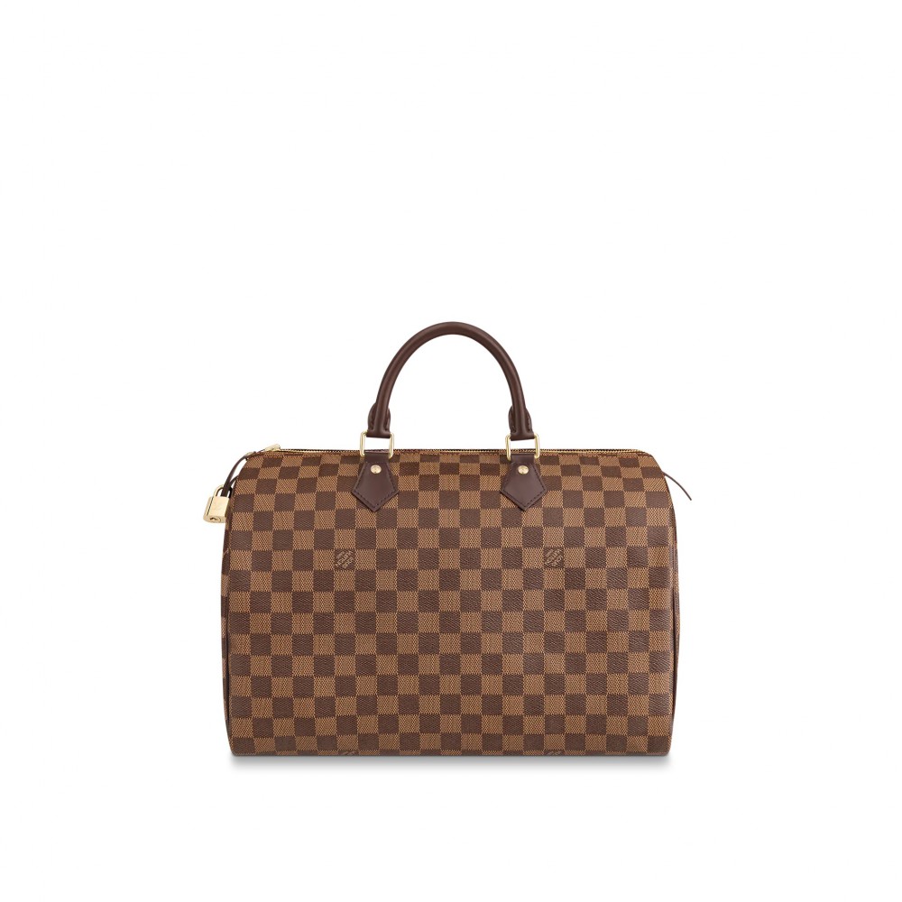 Louis Vuitton Damier Ebene Canvas Speedy 35 N41363 Louis Vuitton Damier Ebene Canvas Speedy 35 N41363