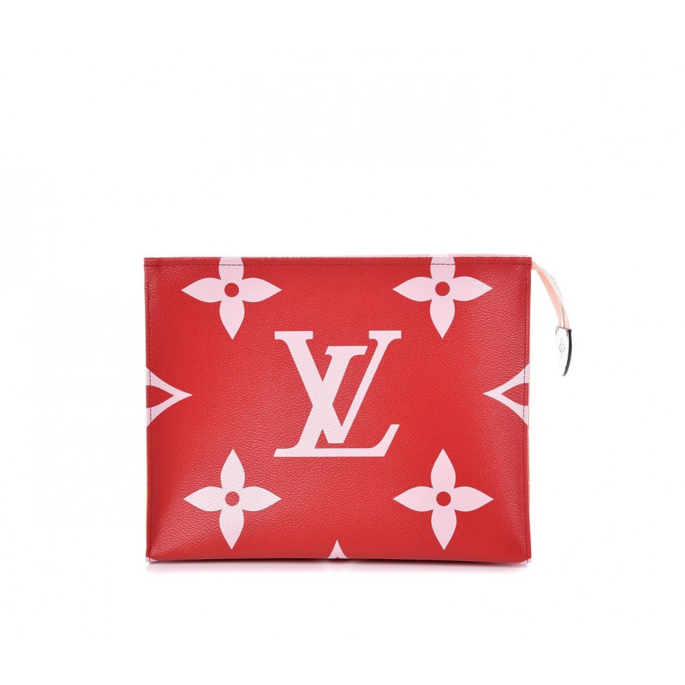 Louis Vuitton M67692 Monogram Giant Toiletry Pouch 26 Rouge Louis Vuitton M67692 Monogram Giant Toiletry Pouch 26 Rouge