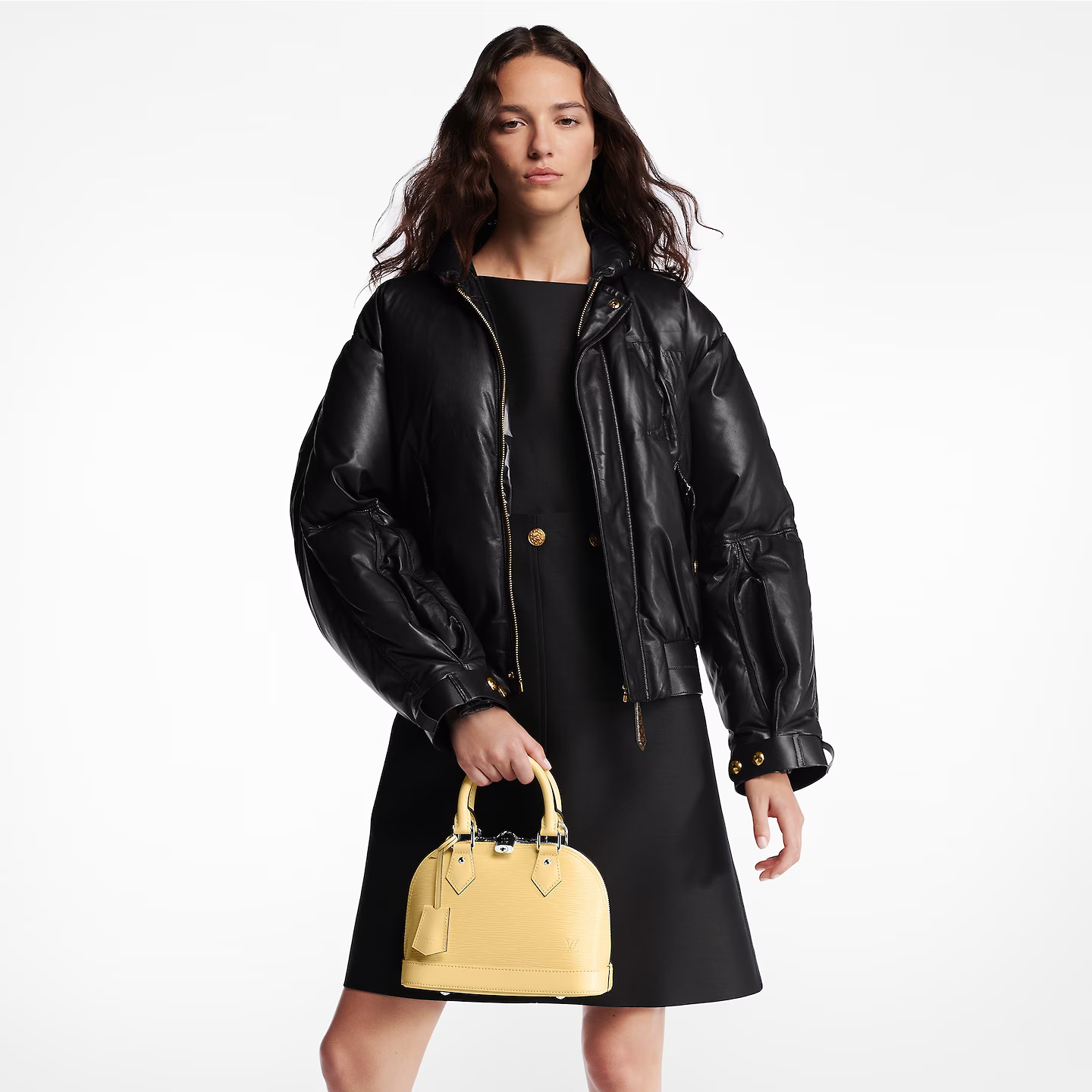 Louis Vuitton Jaune Plume Yellow M22213 Alma BB Louis Vuitton Jaune Plume Yellow M22213 Alma BB