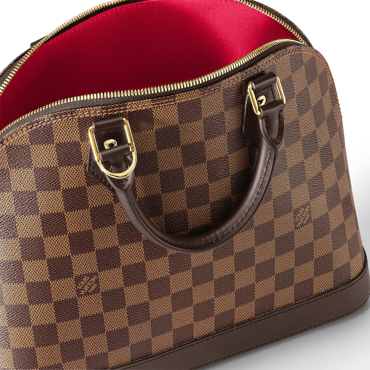 Louis Vuitton Damier Ebene coated canvas N53151 Alma PM Louis Vuitton Damier Ebene coated canvas N53151 Alma PM