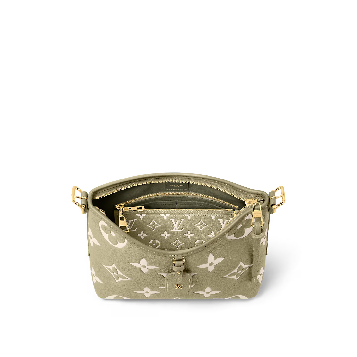 Louis Vuitton Light Khaki/Cream M46672 CarryAll PM Louis Vuitton Light Khaki/Cream M46672 CarryAll PM