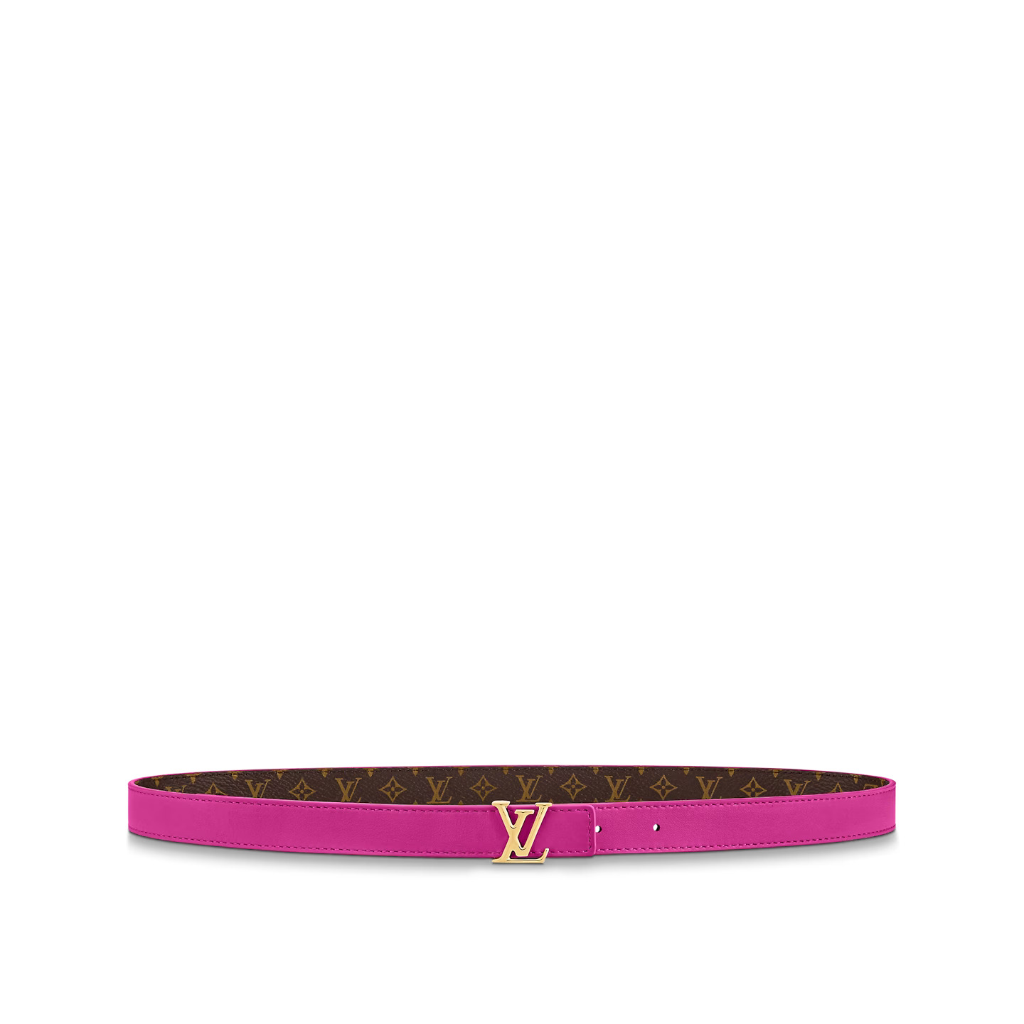 Louis Vuitton M0703X Pink LV Iconic 20mm Reversible Belt Louis Vuitton M0703X Pink LV Iconic 20mm Reversible Belt