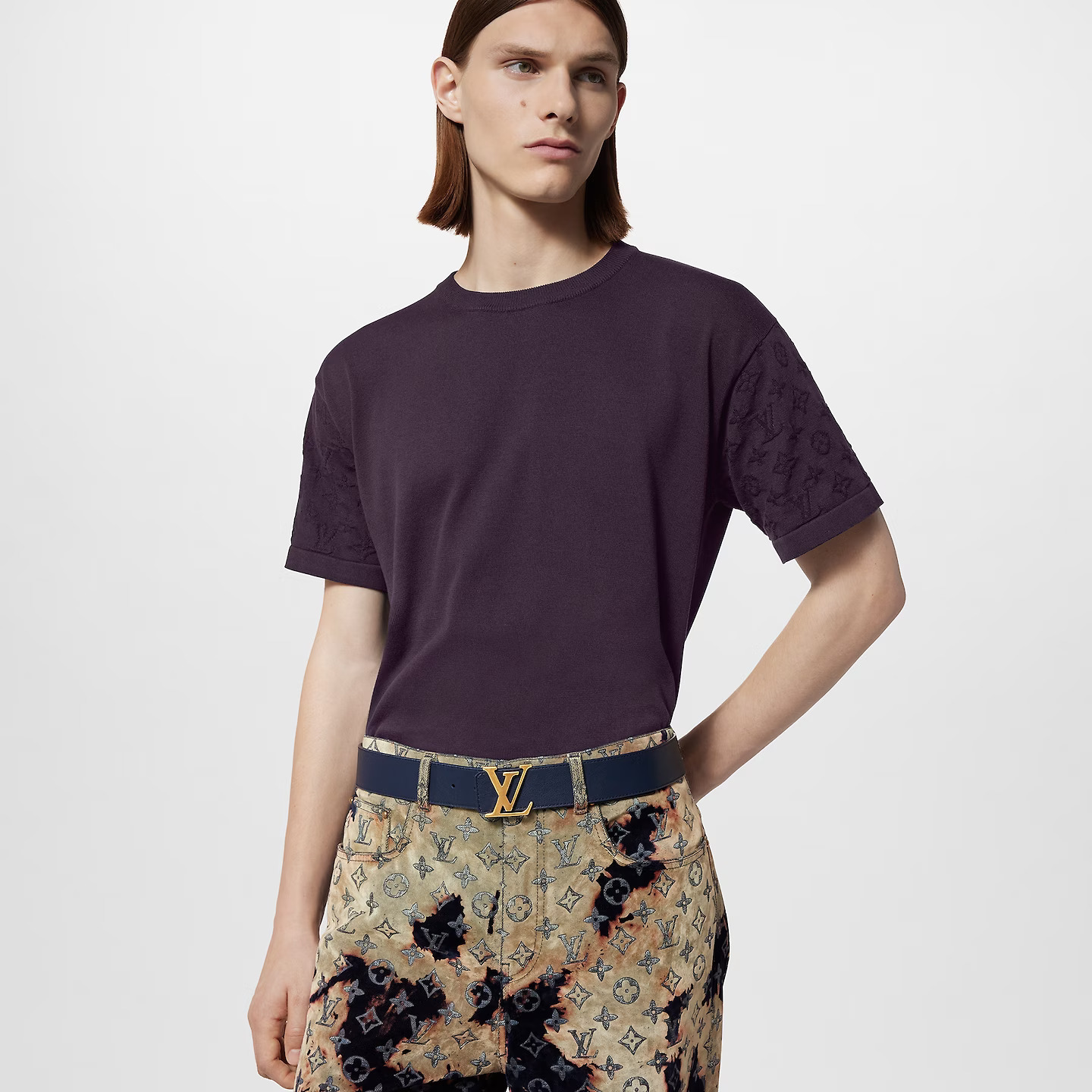 Louis Vuitton M8402U LV Initiales 40mm Reversible Belt Louis Vuitton M8402U LV Initiales 40mm Reversible Belt