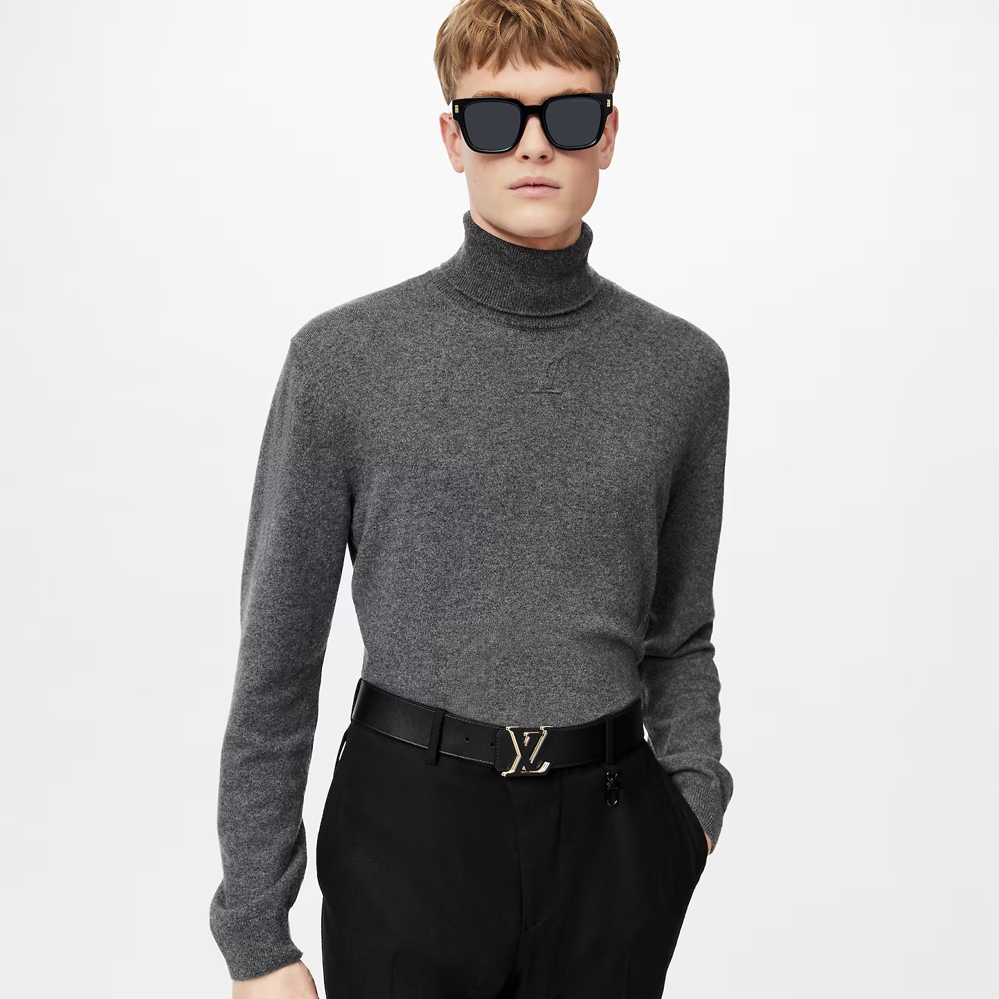 Louis Vuitton M0226U LV Optic 40mm Reversible Belt Louis Vuitton M0226U LV Optic 40mm Reversible Belt