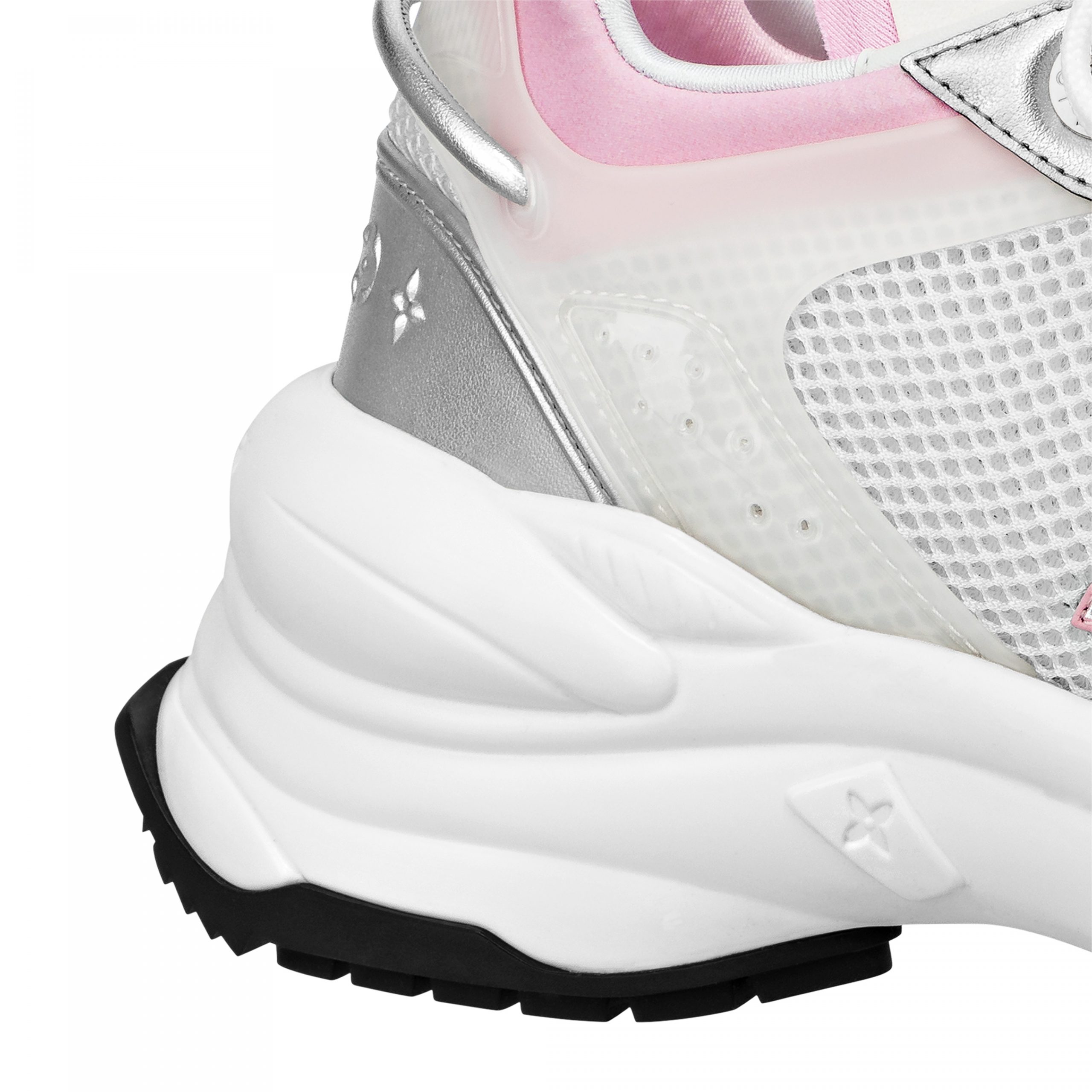 Louis Vuitton LV Run 55 Sneaker Monogram Flowers Pink 1ABVI3 Louis Vuitton LV Run 55 Sneaker Monogram Flowers Pink 1ABVI3