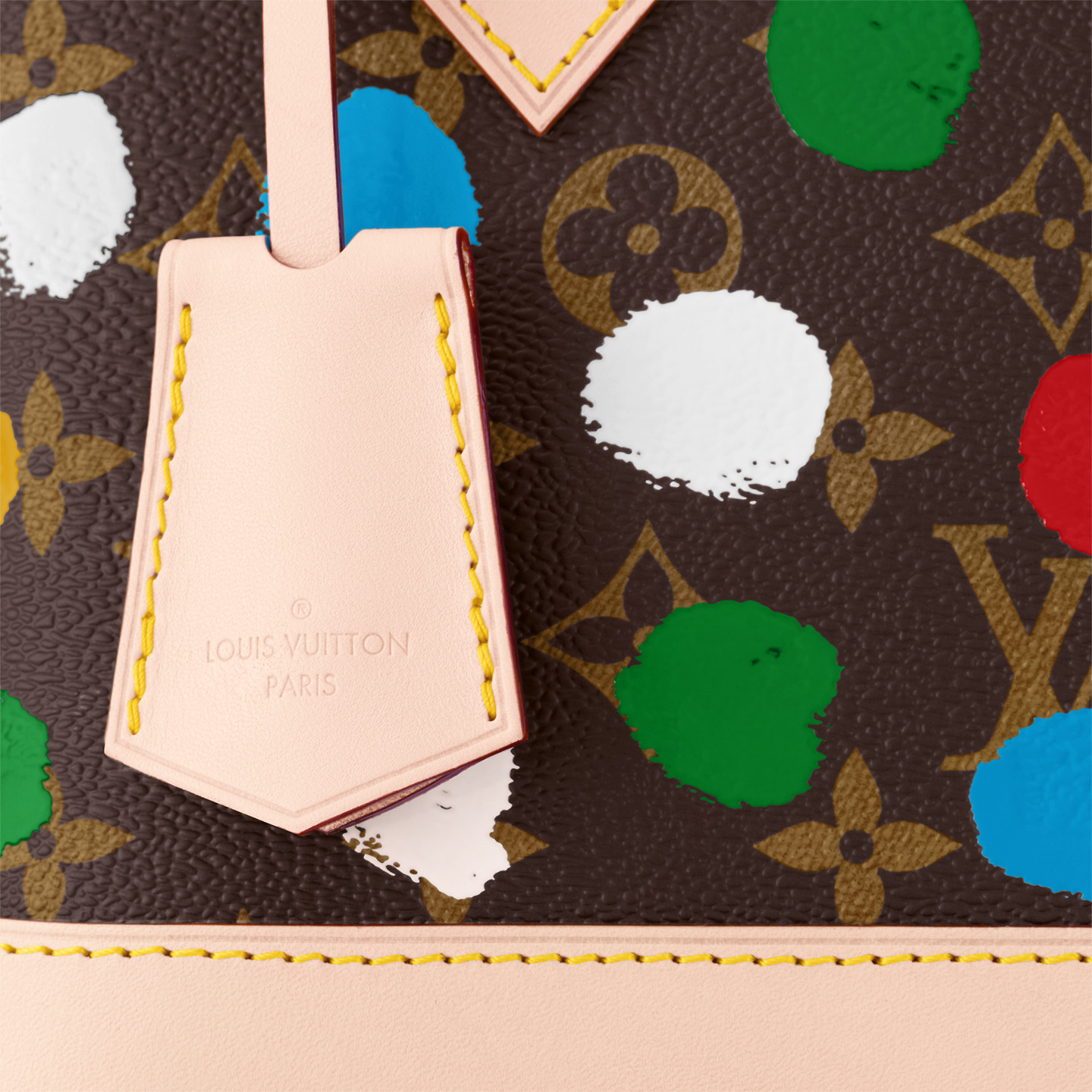 Louis Vuitton Monogram coated canvas M46431 LV x YK Alma BB Louis Vuitton Monogram coated canvas M46431 LV x YK Alma BB