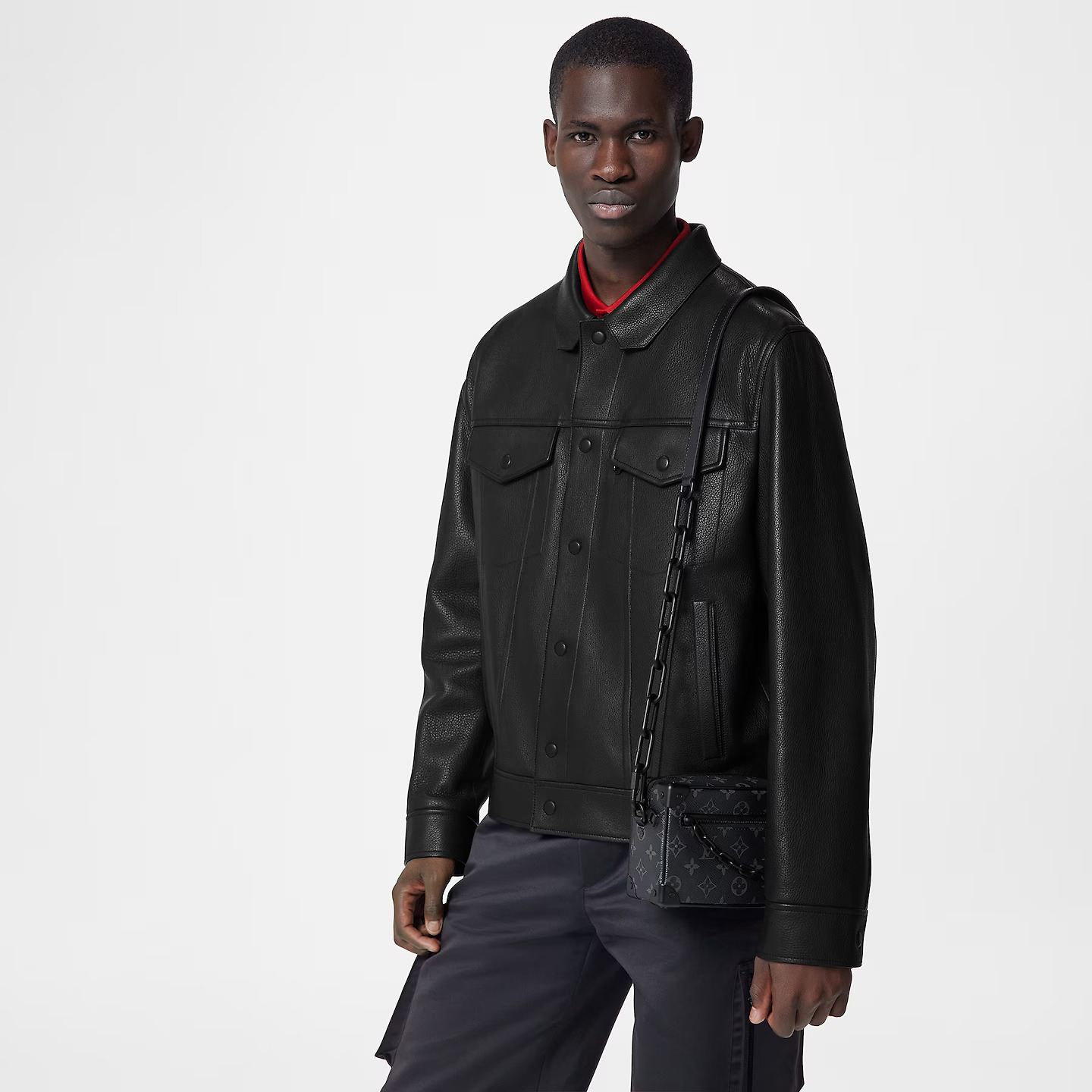 Louis Vuitton Monogram Eclipse M44735 Mini Soft Trunk Louis Vuitton Monogram Eclipse M44735 Mini Soft Trunk