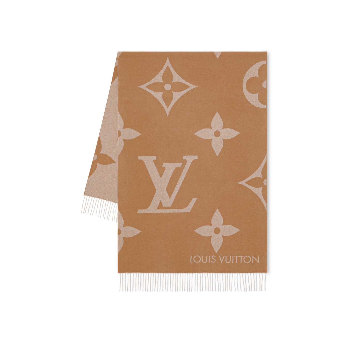Louis Vuitton Hazelnut M79198 MNG Giant Scarf Louis Vuitton Hazelnut M79198 MNG Giant Scarf