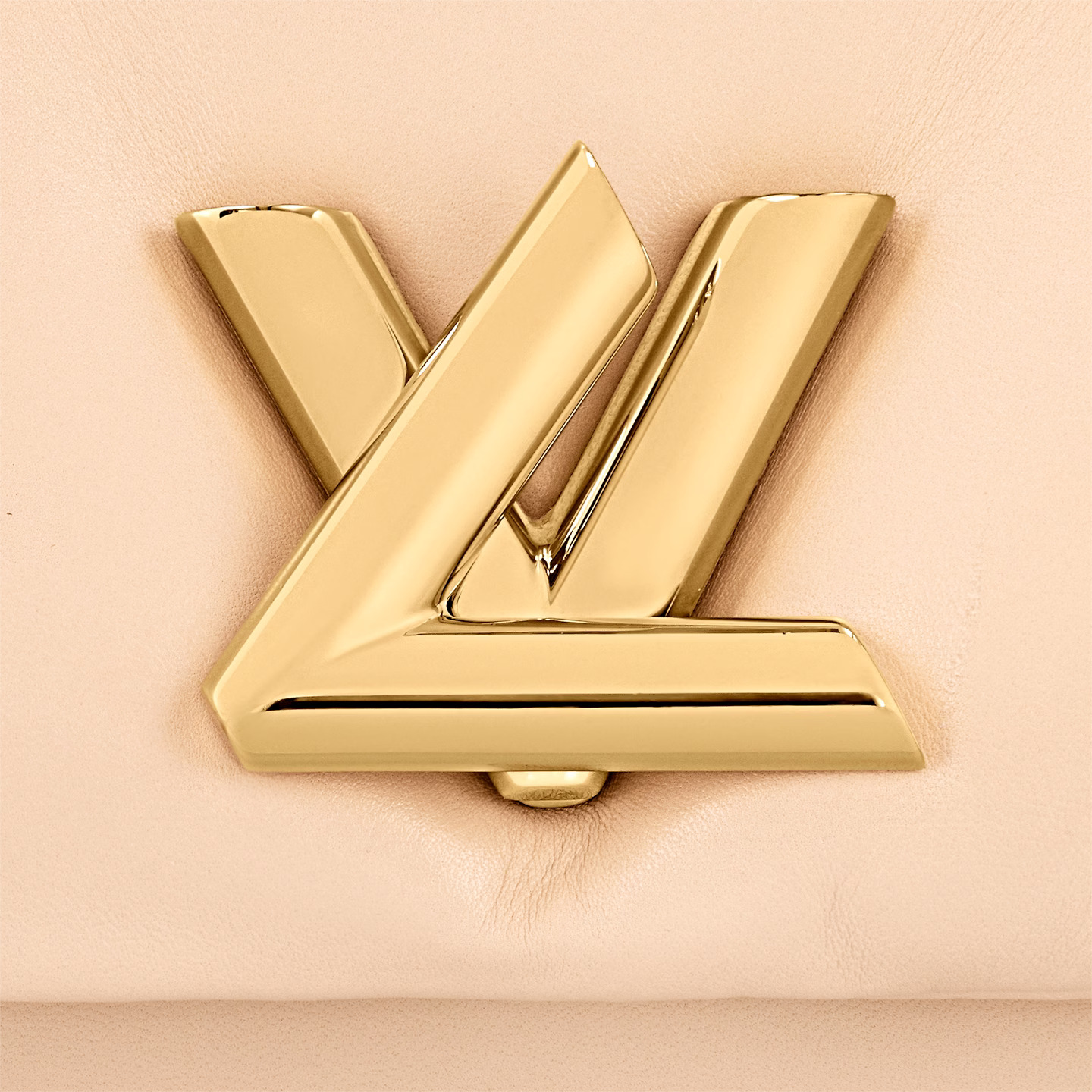 Louis Vuitton Beige M22786 Twist MM Louis Vuitton Beige M22786 Twist MM