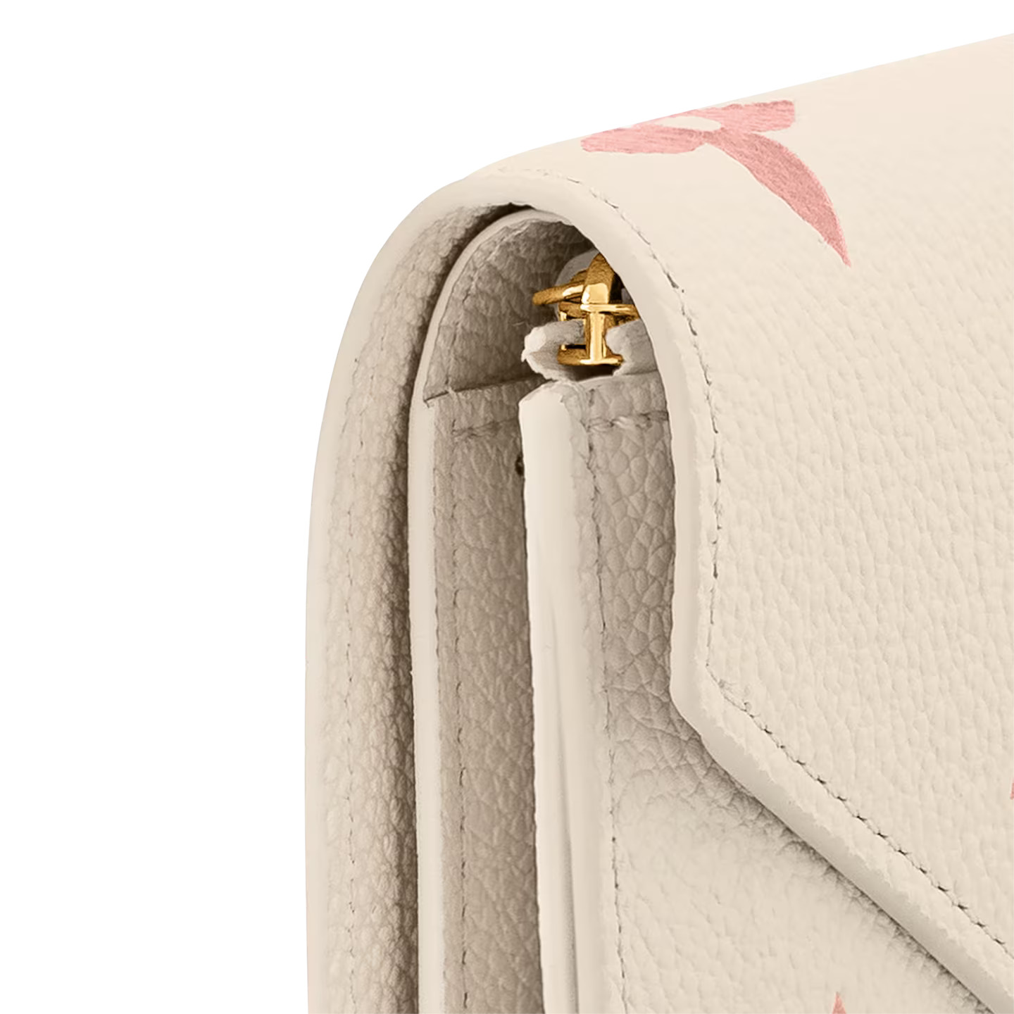 Louis Vuitton Crème / Rose Trianon M82062 Victorine Wallet Louis Vuitton Crème / Rose Trianon M82062 Victorine Wallet