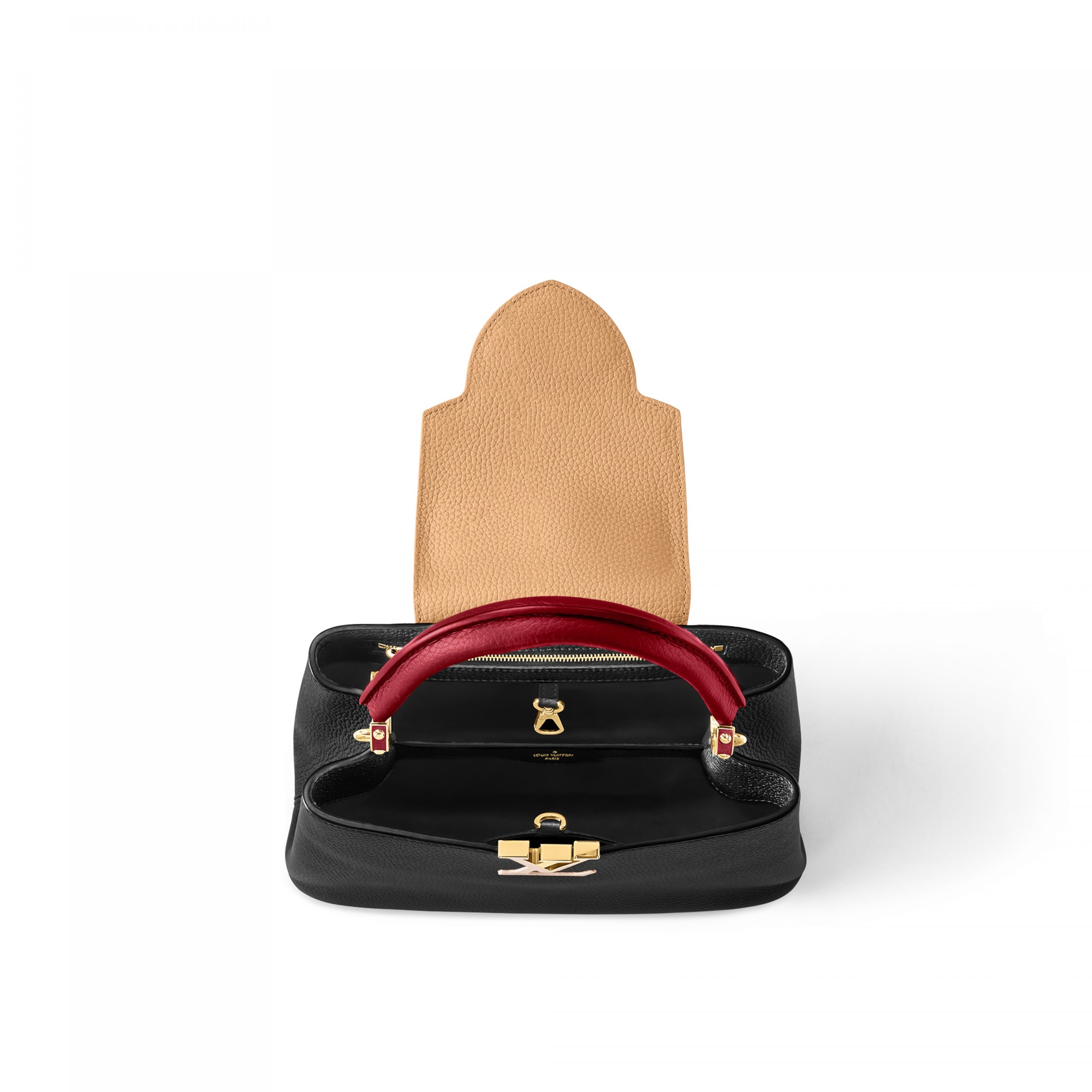 Louis Vuitton M20704 Capucines MM Noir Rubis Louis Vuitton M20704 Capucines MM Noir Rubis