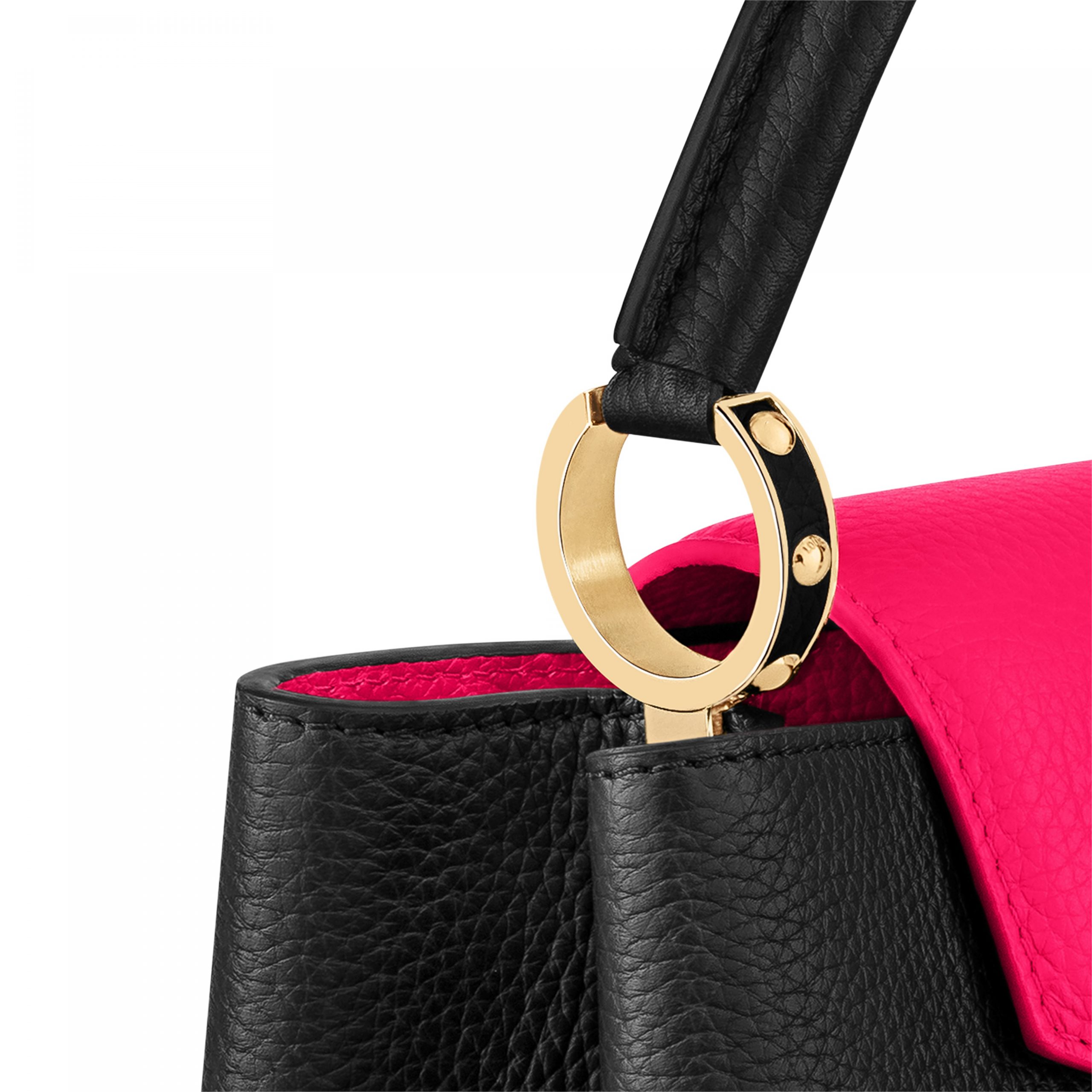 Louis Vuitton M59882 Capucines MM Black Rose Berlingot Louis Vuitton M59882 Capucines MM Black Rose Berlingot