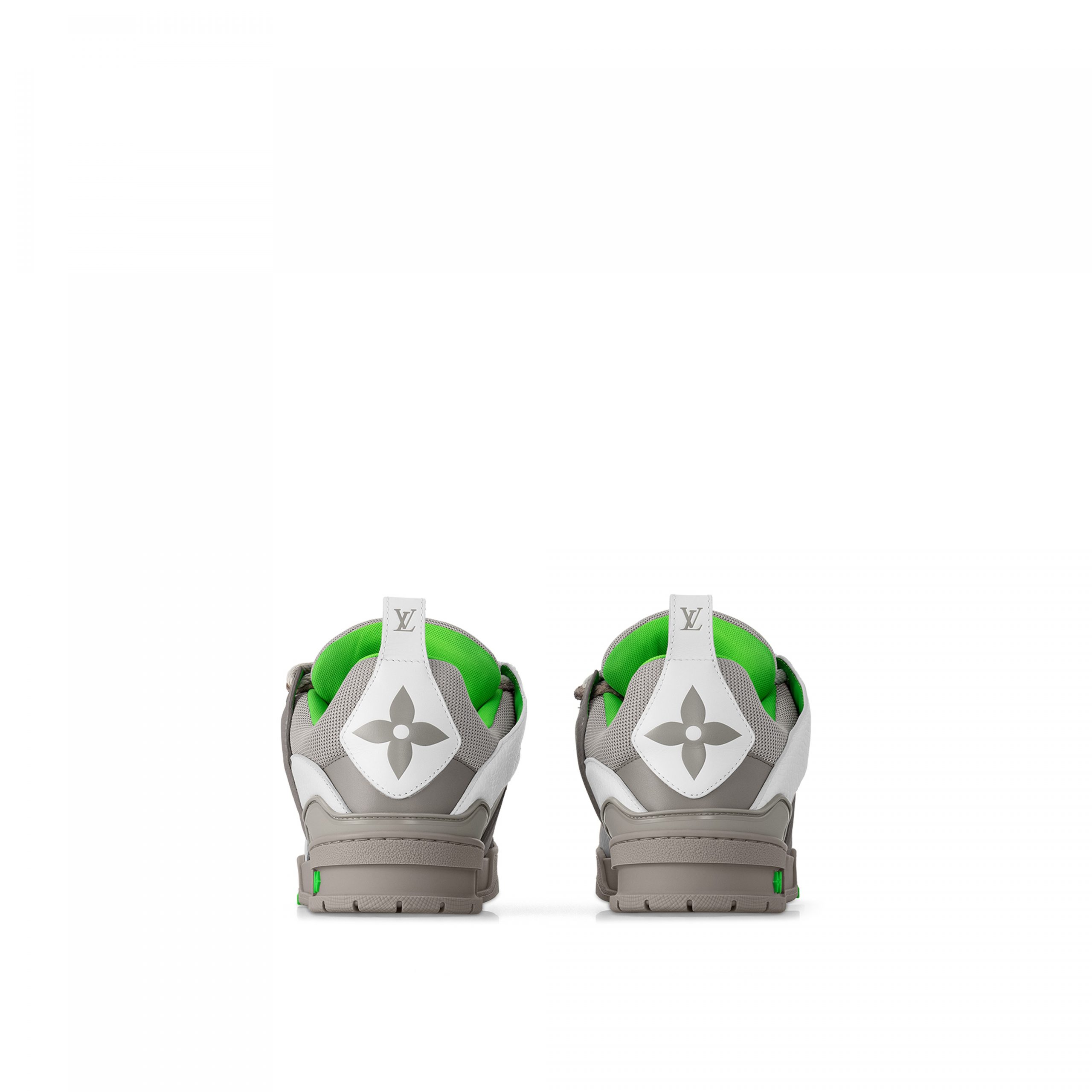 Louis Vuitton LV Skate Sneaker Monogram Flowers Grey 1ABZ4R Louis Vuitton LV Skate Sneaker Monogram Flowers Grey 1ABZ4R