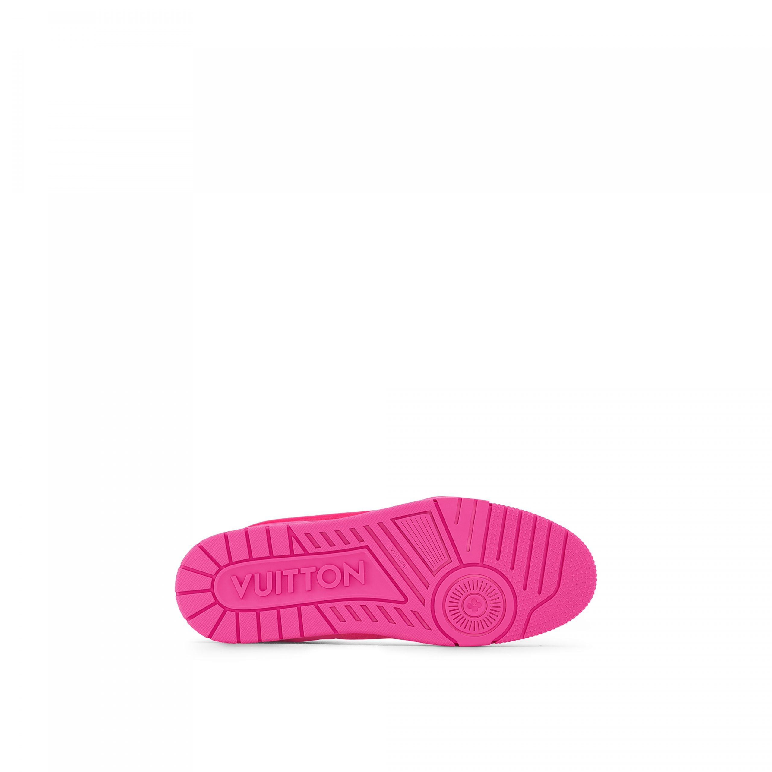 Louis Vuitton LV Trainer Sneaker Calf leather Fuchsia 1AC5CB Louis Vuitton LV Trainer Sneaker Calf leather Fuchsia 1AC5CB