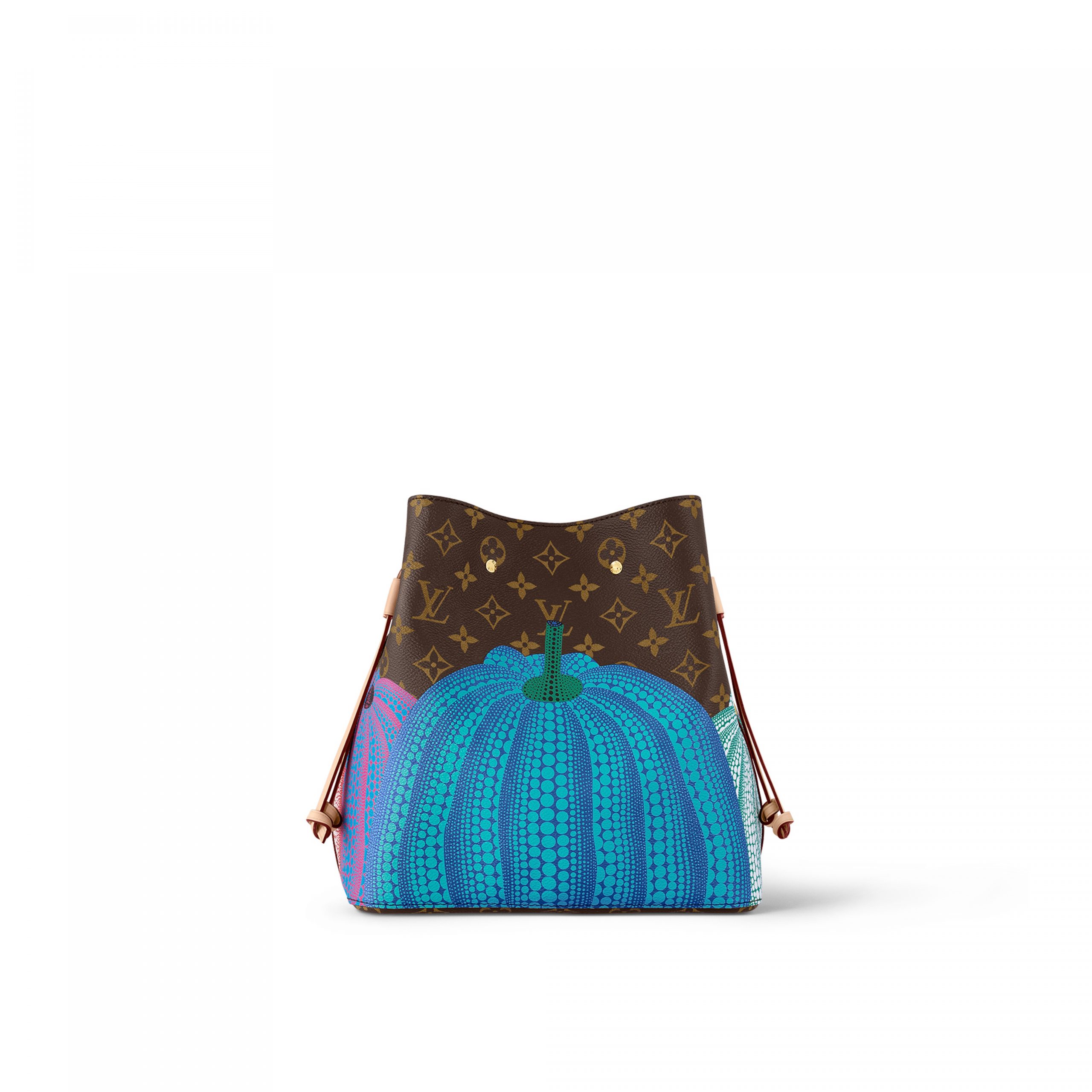 Louis Vuitton M46473 LV x YK Pumpkin Prin Néonoé MM Louis Vuitton M46473 LV x YK Pumpkin Prin Néonoé MM