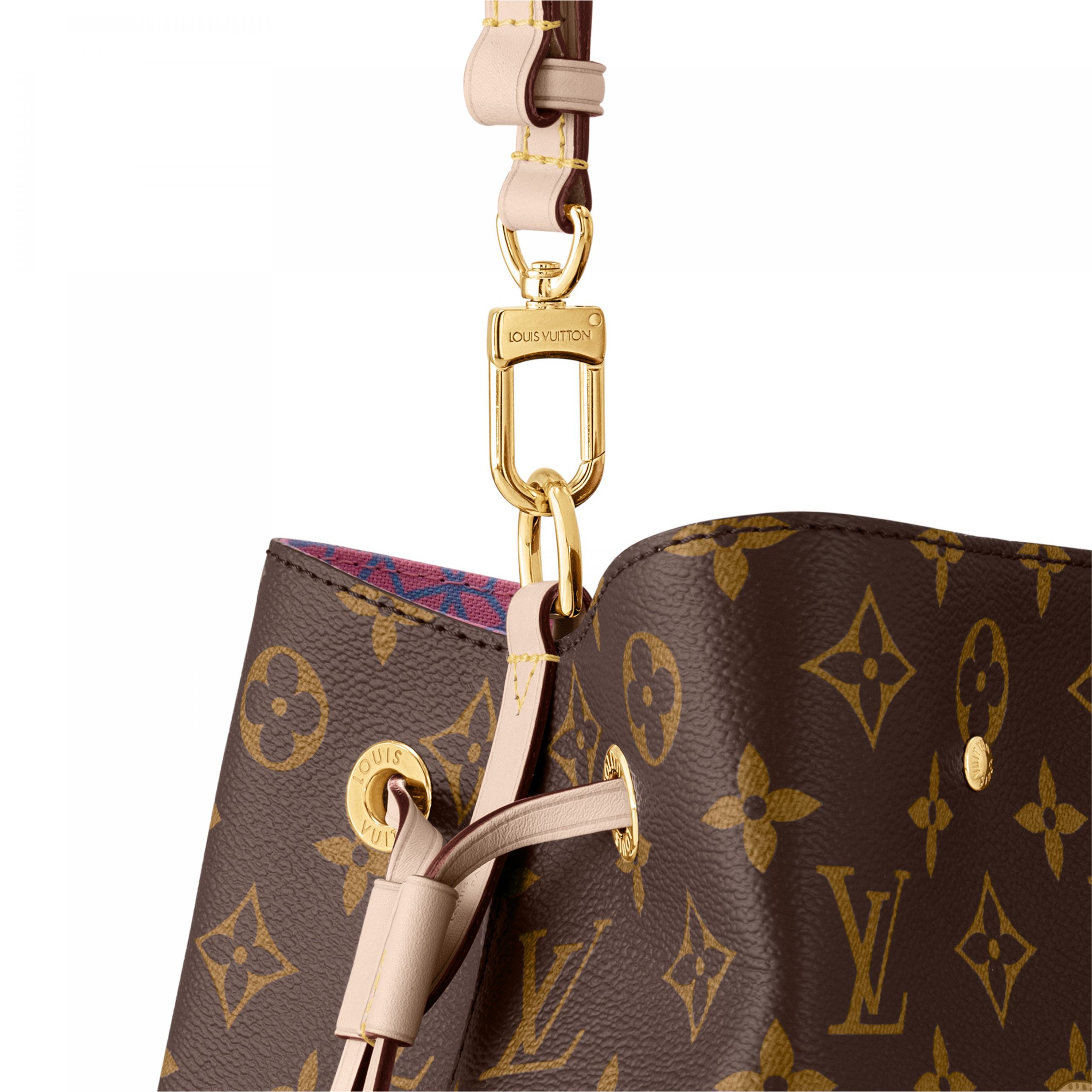 Louis Vuitton M46473 LV x YK Pumpkin Prin Néonoé MM Louis Vuitton M46473 LV x YK Pumpkin Prin Néonoé MM