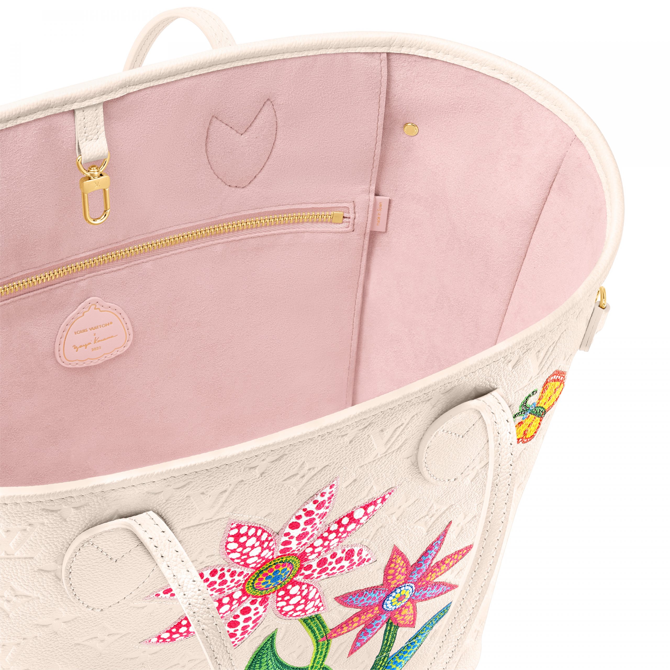 Louis Vuitton LV x YK Neverfull MM M21733 Quartz Louis Vuitton LV x YK Neverfull MM M21733 Quartz