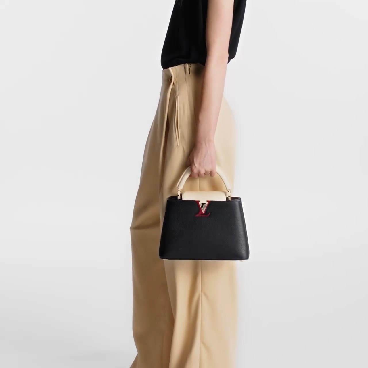 Louis Vuitton M21043 Capucines BB Black Louis Vuitton M21043 Capucines BB Black