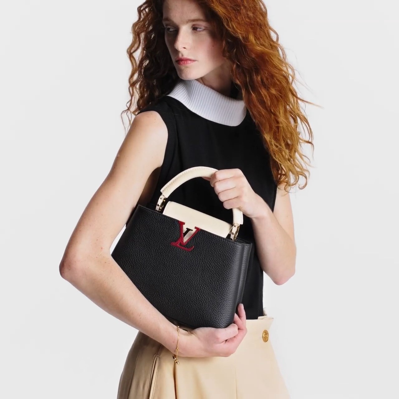 Louis Vuitton M21043 Capucines BB Black Louis Vuitton M21043 Capucines BB Black