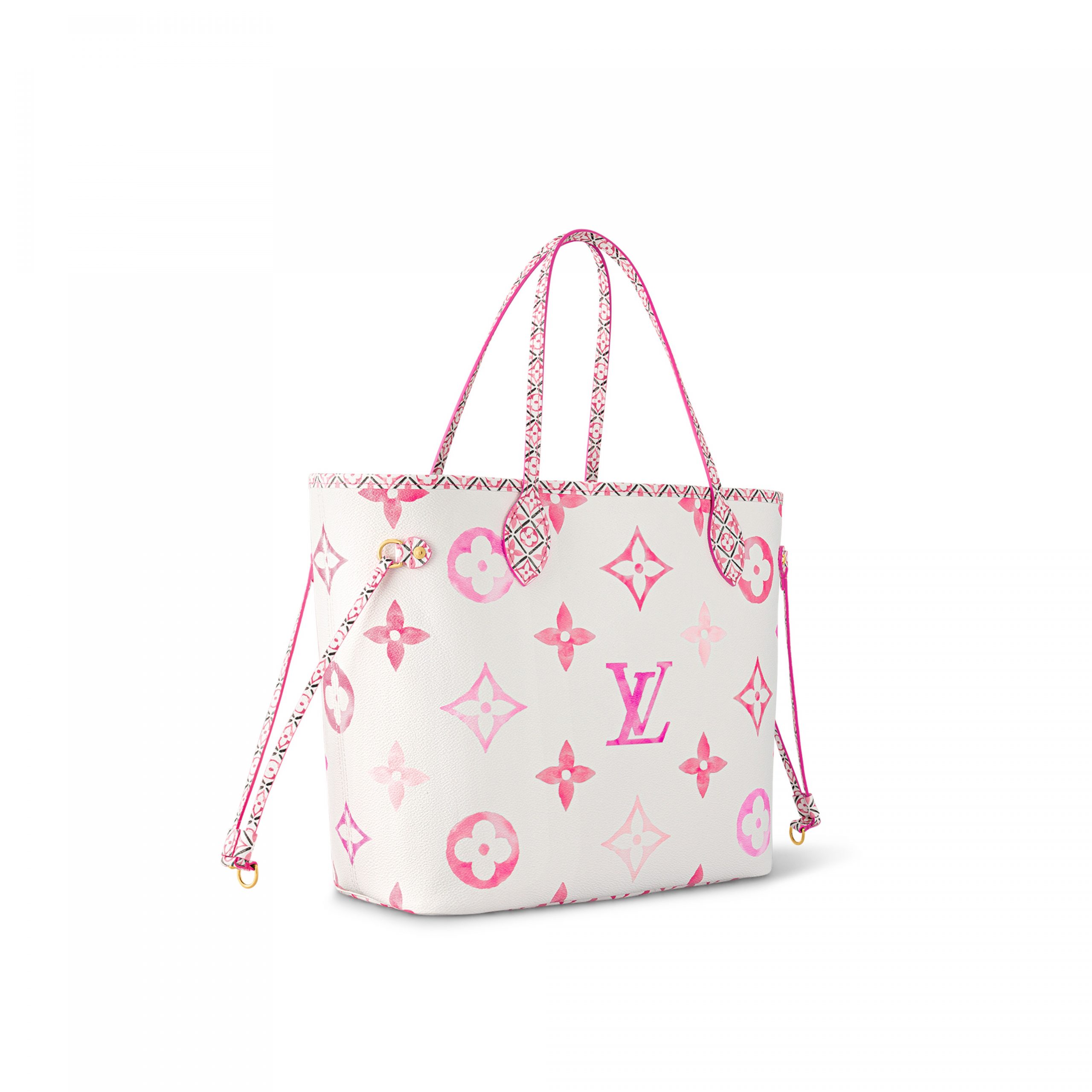 Louis Vuitton M22980 Neverfull MM Pink Monogram Louis Vuitton M22980 Neverfull MM Pink Monogram