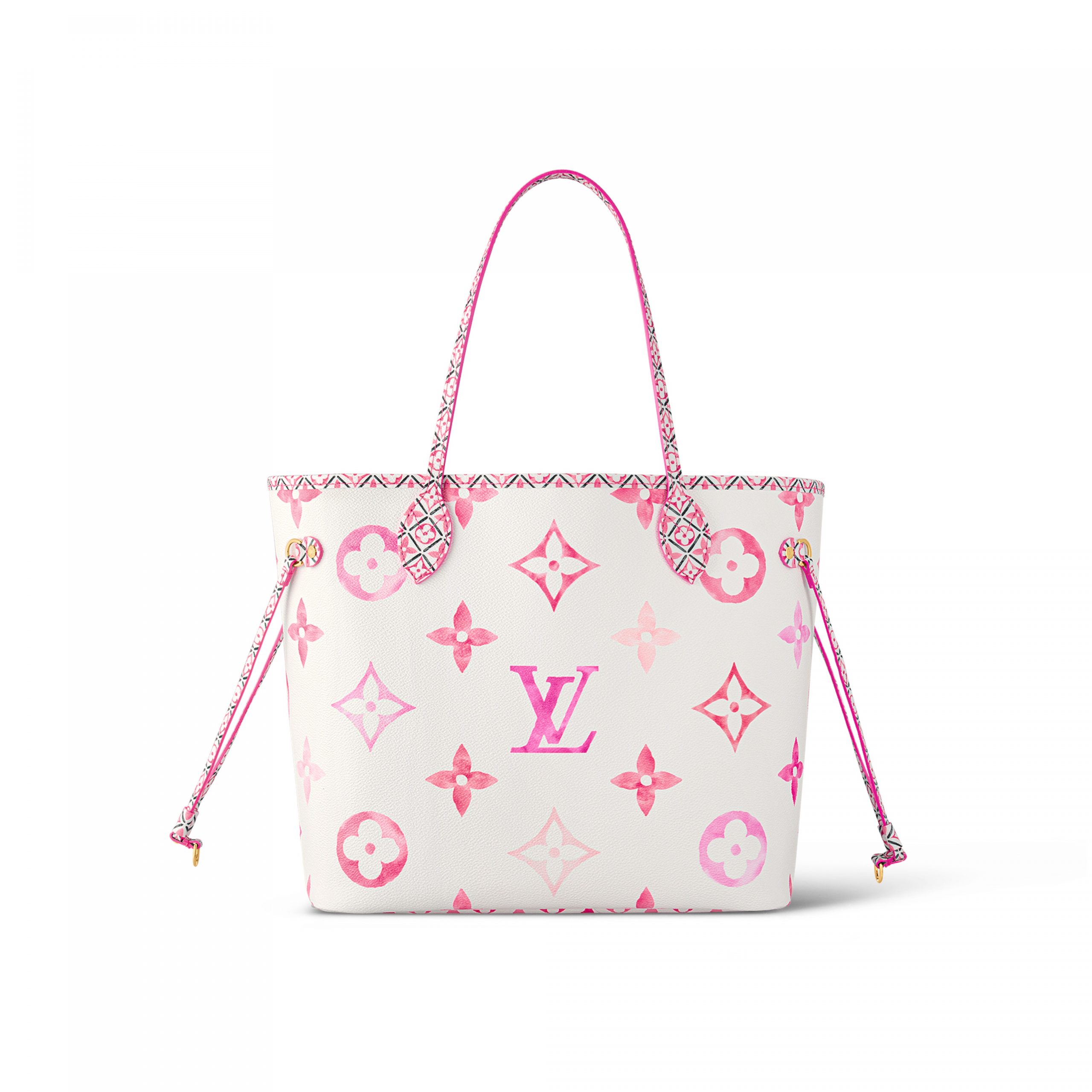 Louis Vuitton M22980 Neverfull MM Pink Monogram Louis Vuitton M22980 Neverfull MM Pink Monogram