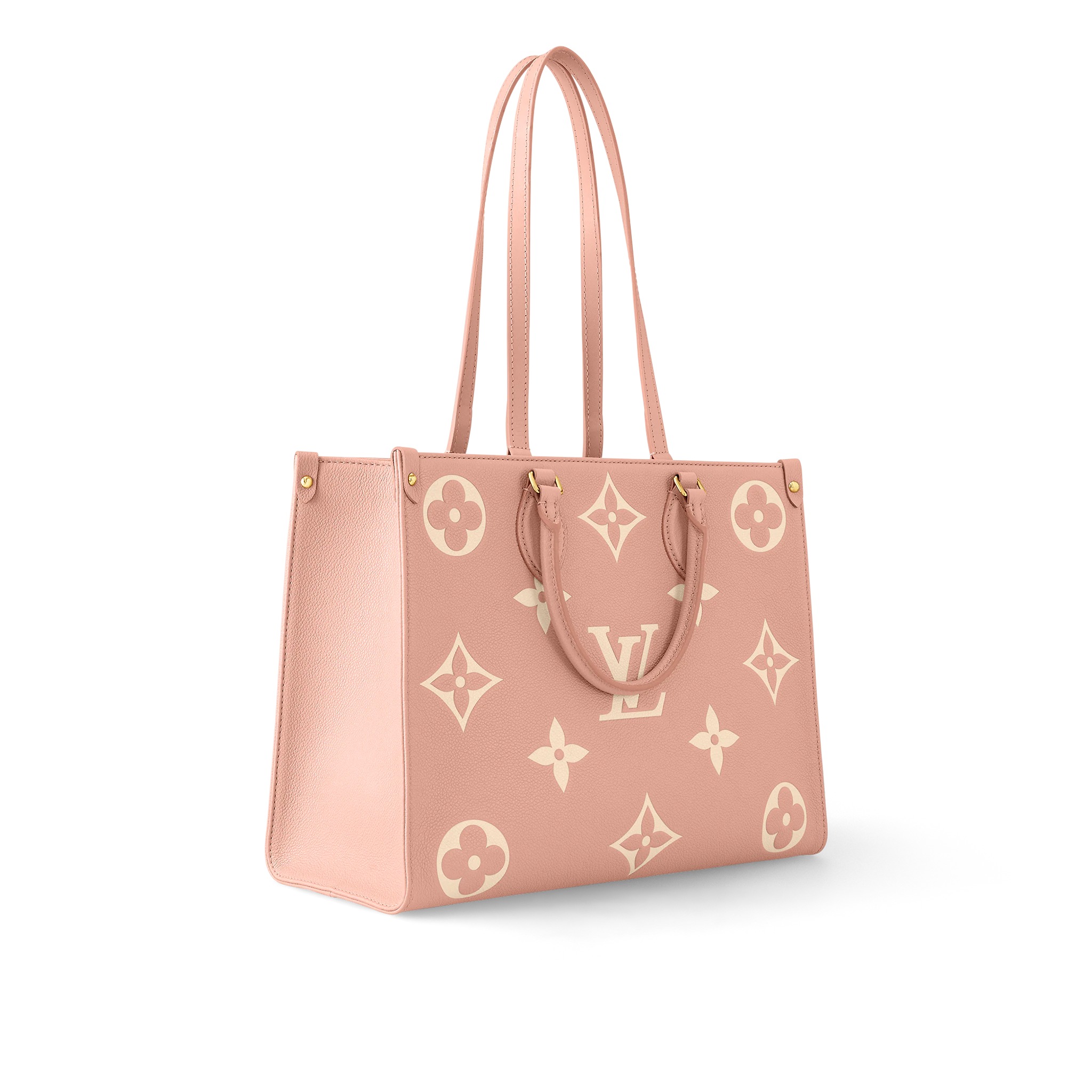 Louis Vuitton OnTheGo MM M46286 Trianon Pink Cream Louis Vuitton OnTheGo MM M46286 Trianon Pink Cream