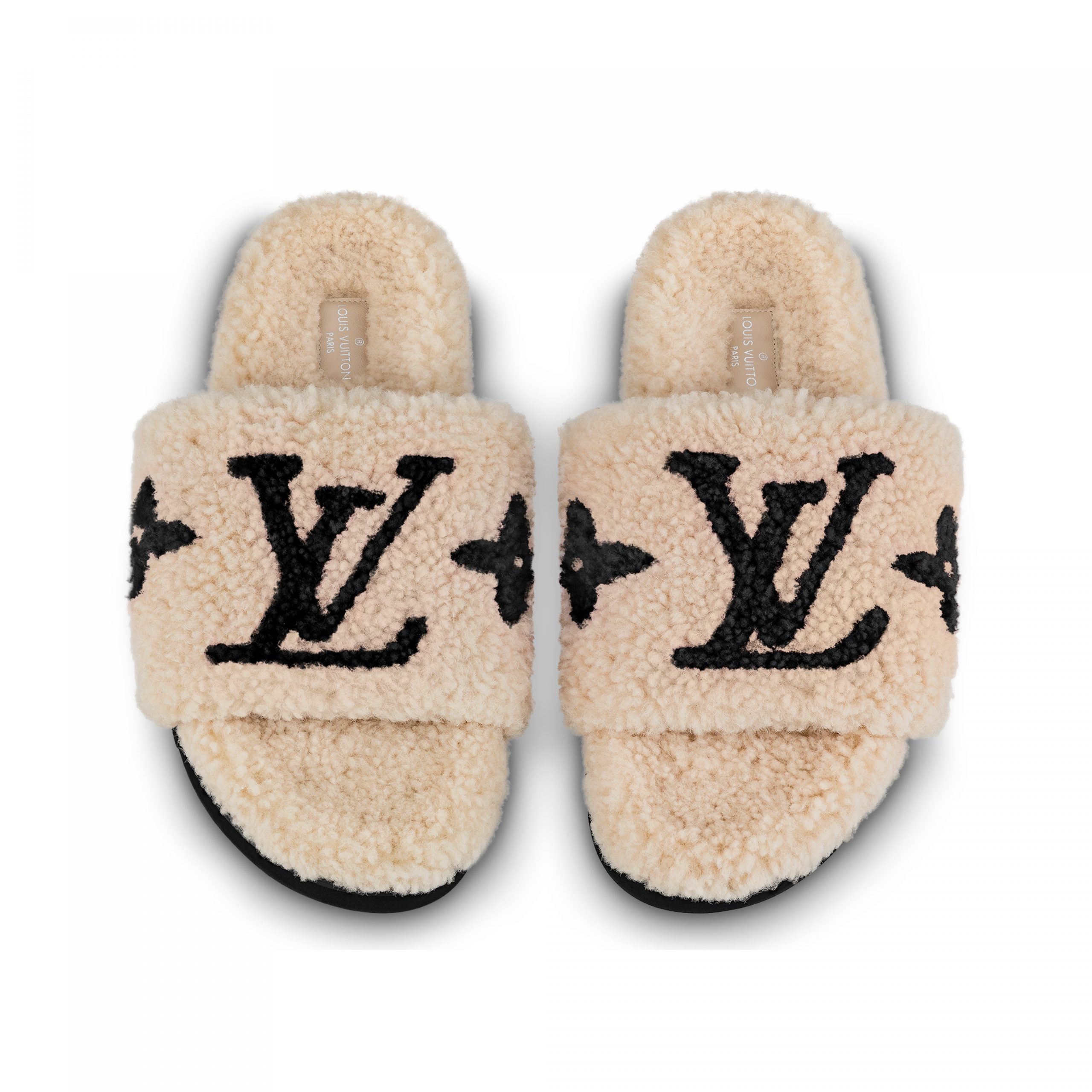 Louis Vuitton Paseo Flat Mule Ecru 1ABWD9 Louis Vuitton Paseo Flat Mule Ecru 1ABWD9