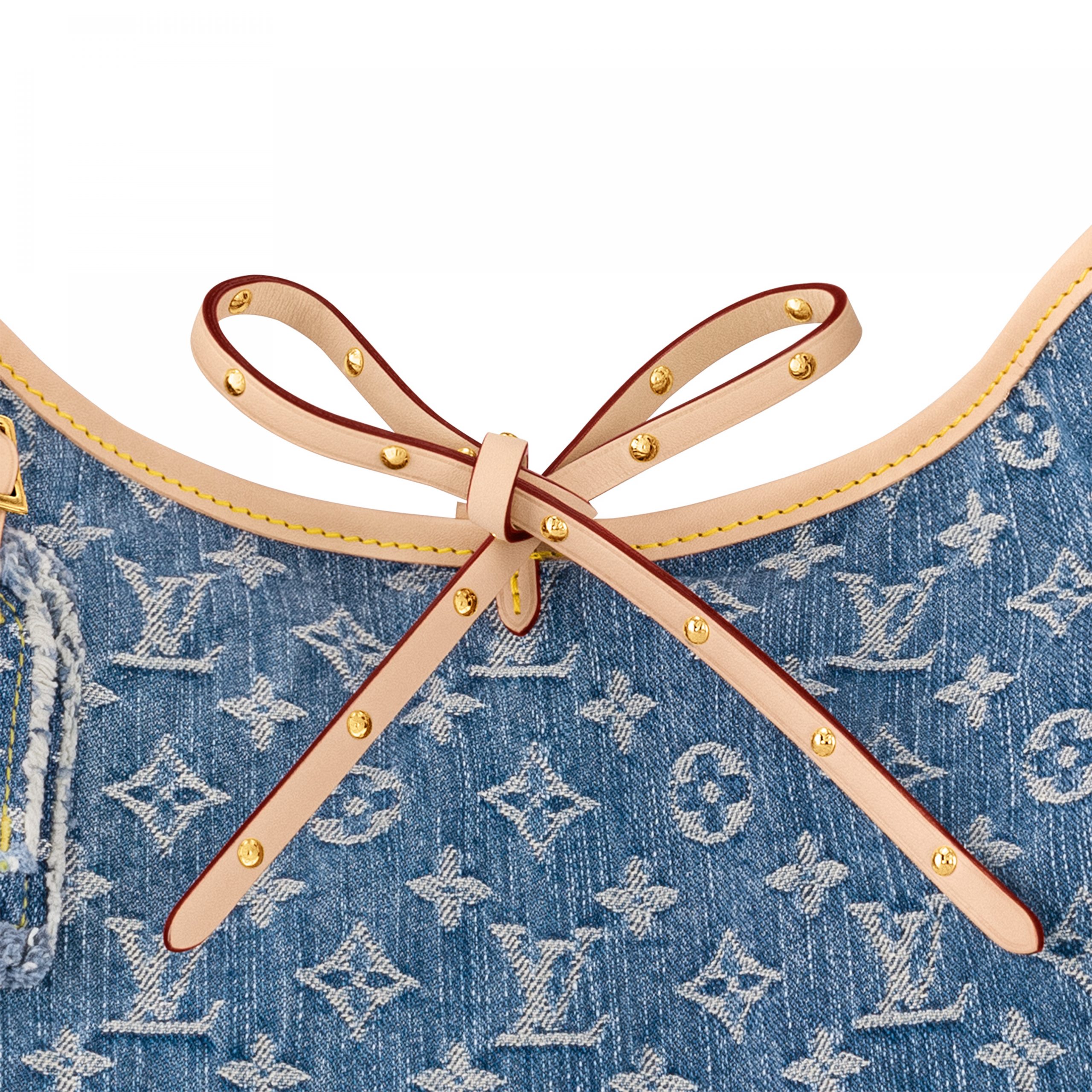 Louis Vuitton M46855 CarryAll MM Denim Blue Louis Vuitton M46855 CarryAll MM Denim Blue