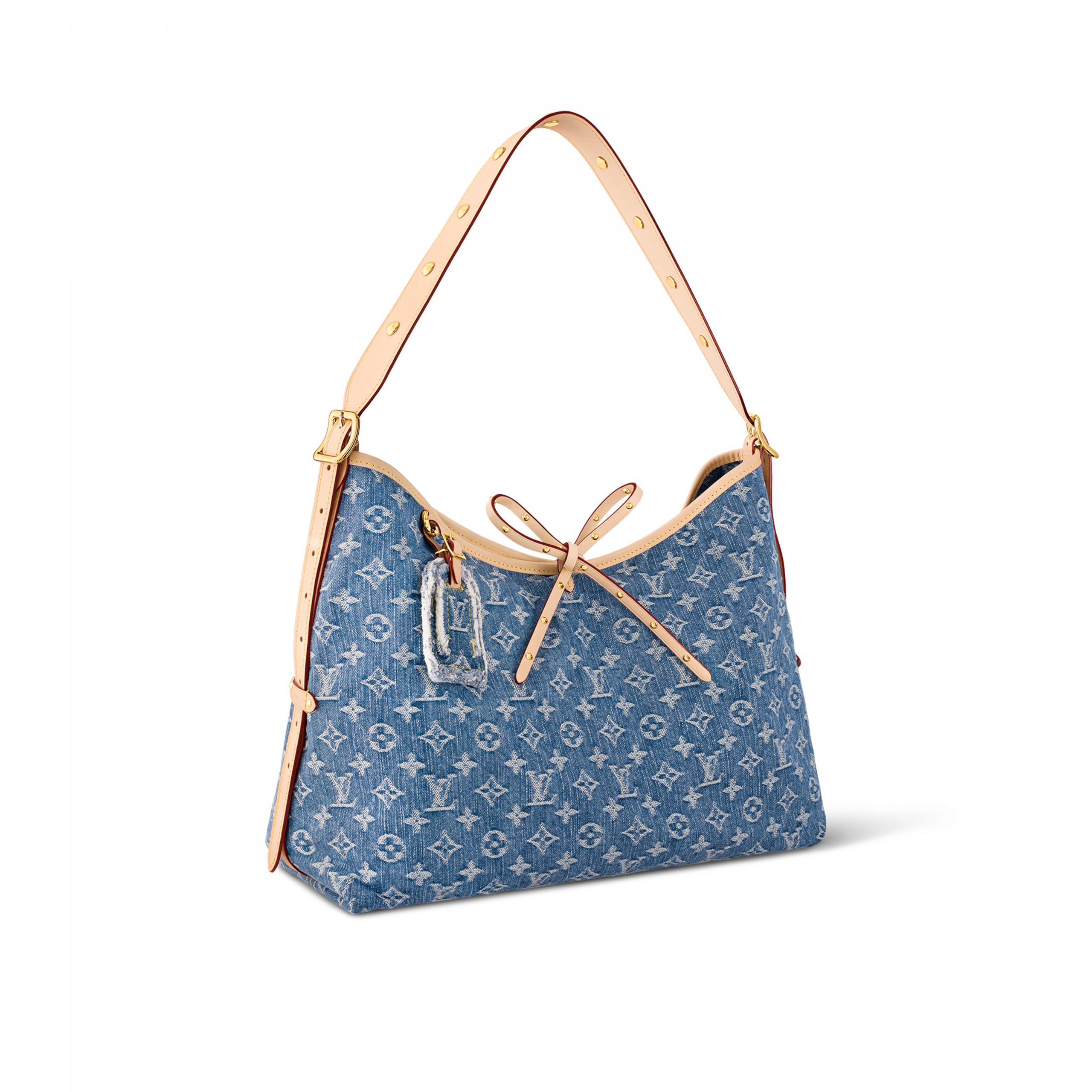 Louis Vuitton M46855 CarryAll MM Denim Blue Louis Vuitton M46855 CarryAll MM Denim Blue