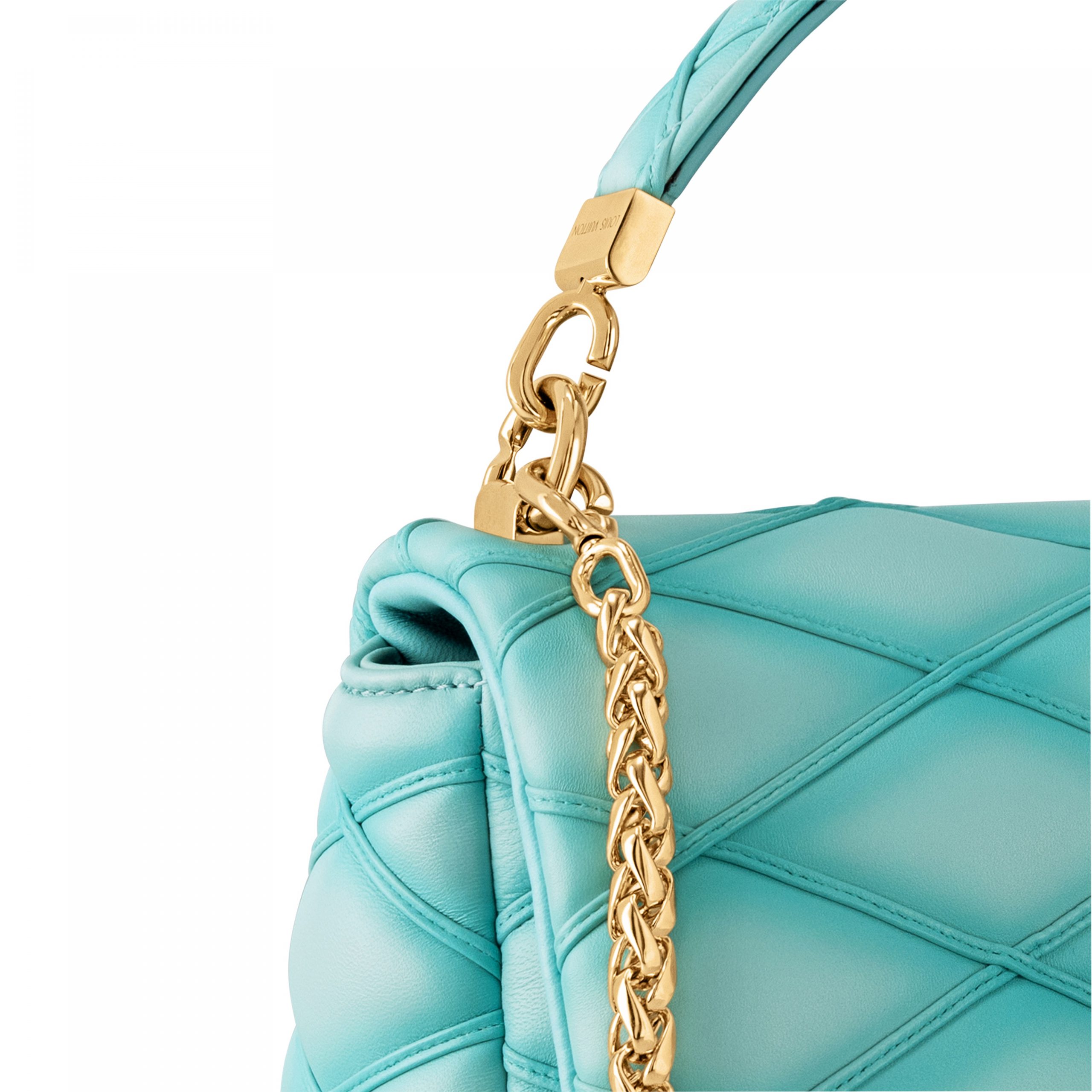 Louis Vuitton M24185 GO-14 MM Lagoon Turquoise Louis Vuitton M24185 GO-14 MM Lagoon Turquoise