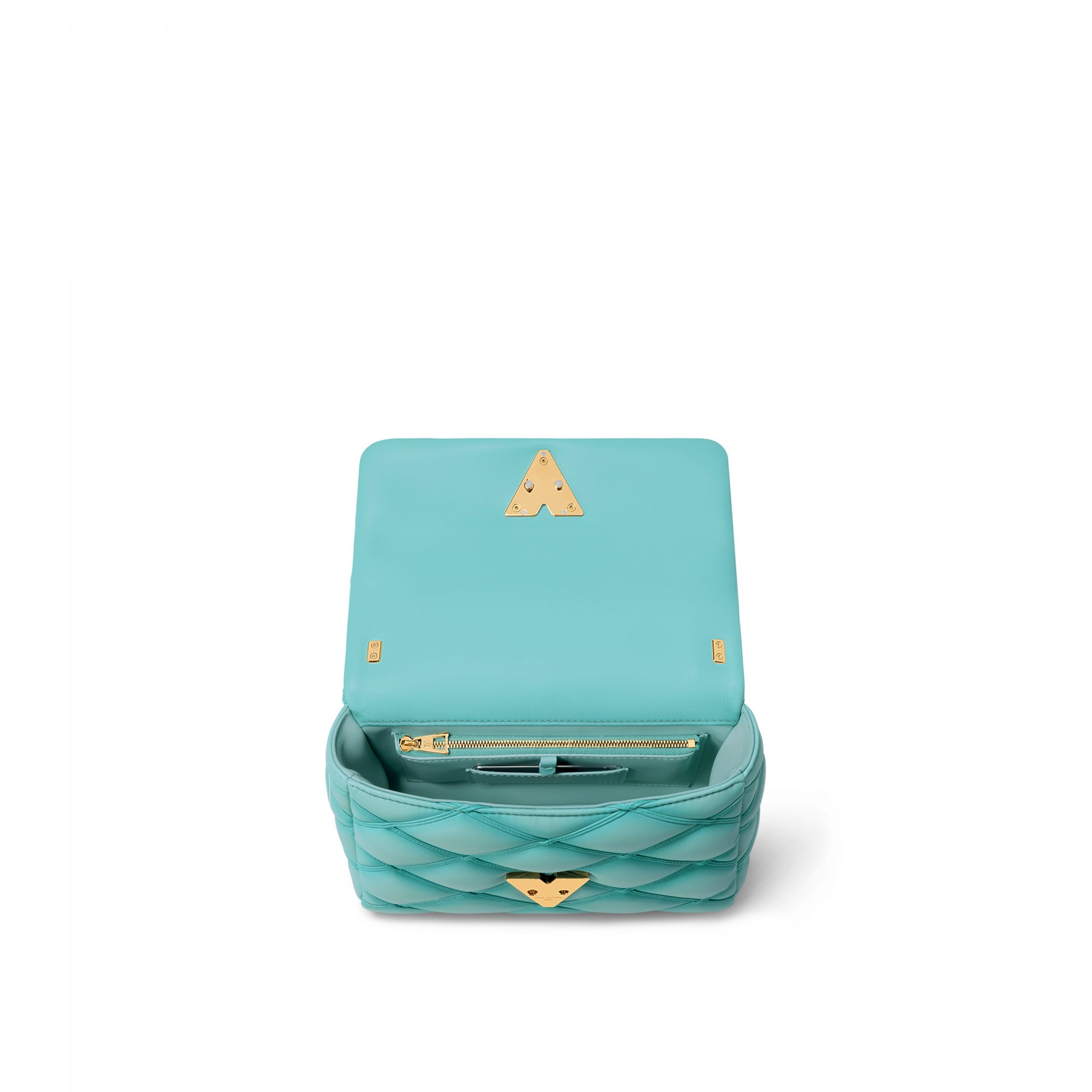 Louis Vuitton M24185 GO-14 MM Lagoon Turquoise Louis Vuitton M24185 GO-14 MM Lagoon Turquoise