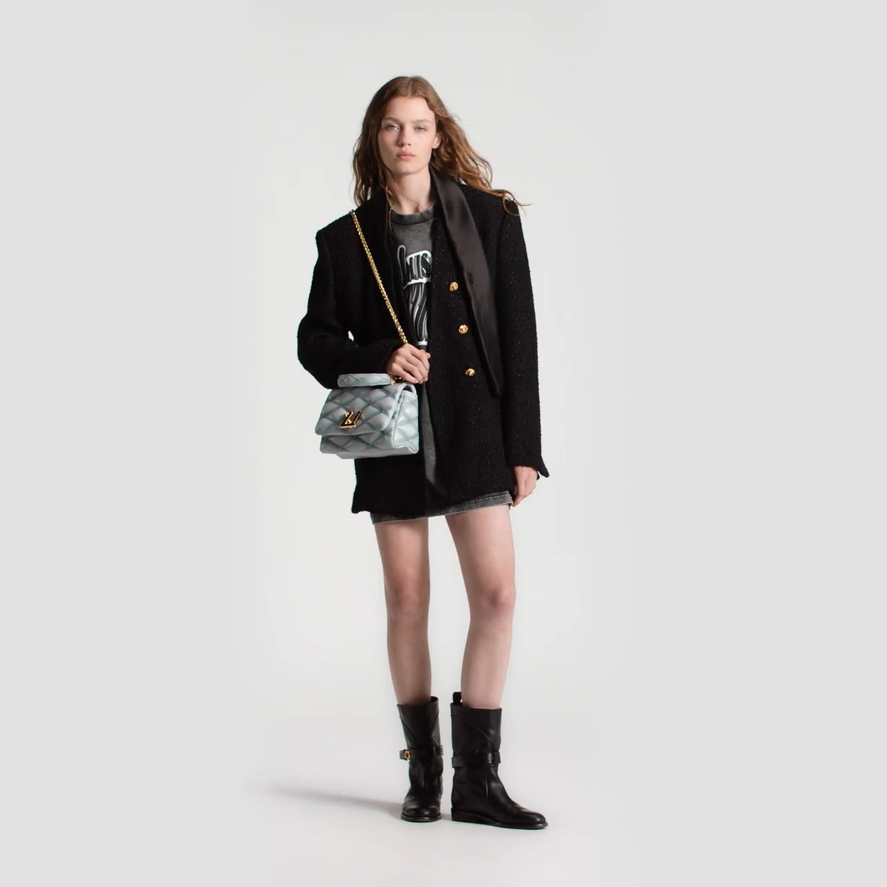 Louis Vuitton M24186 GO-14 MM Ecume Gray Louis Vuitton M24186 GO-14 MM Ecume Gray