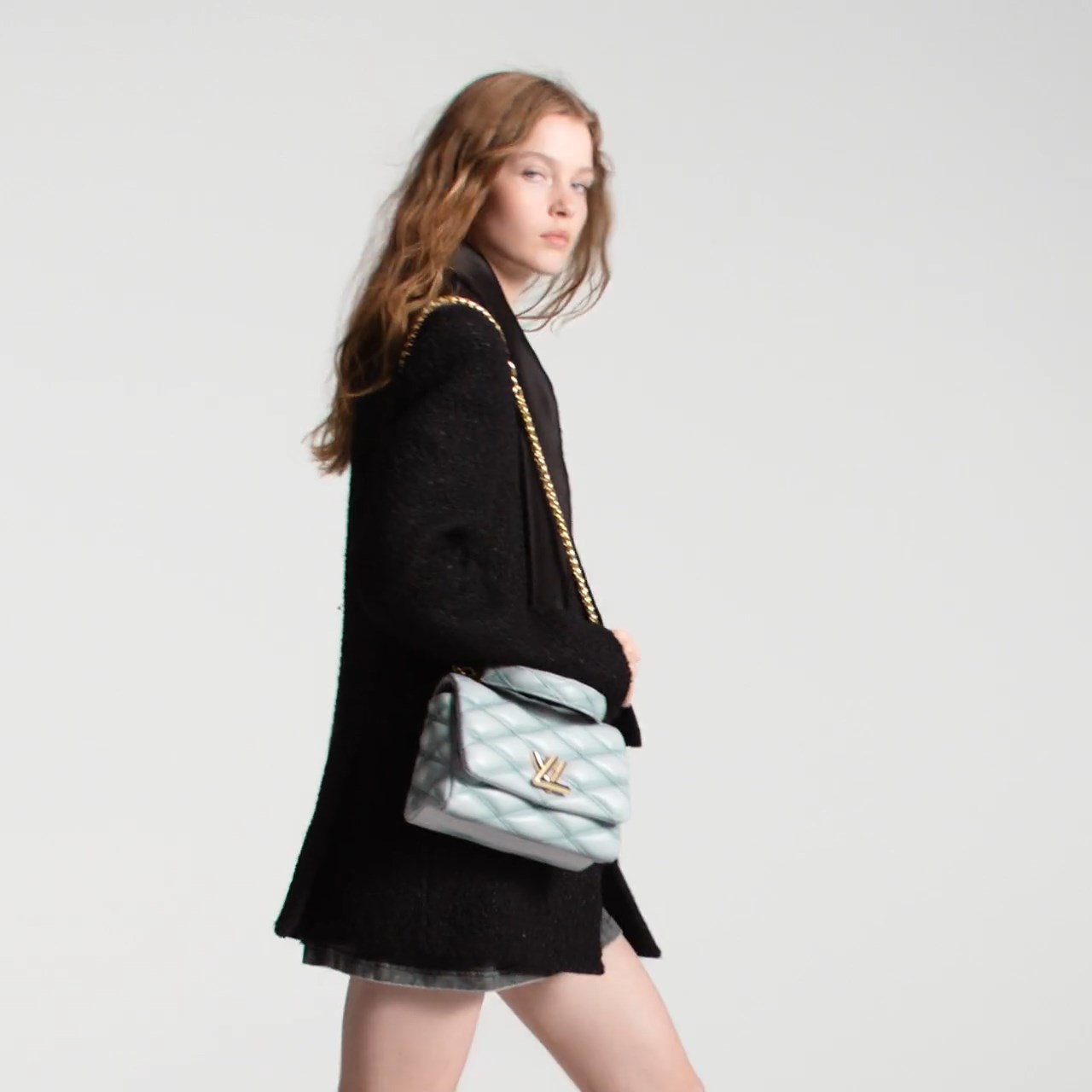 Louis Vuitton M24186 GO-14 MM Ecume Gray Louis Vuitton M24186 GO-14 MM Ecume Gray