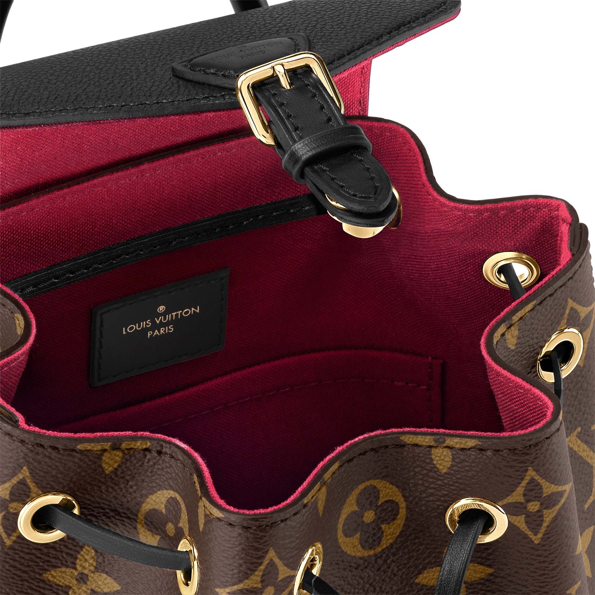 Louis Vuitton M45516 Montsouris BB Black Louis Vuitton M45516 Montsouris BB Black