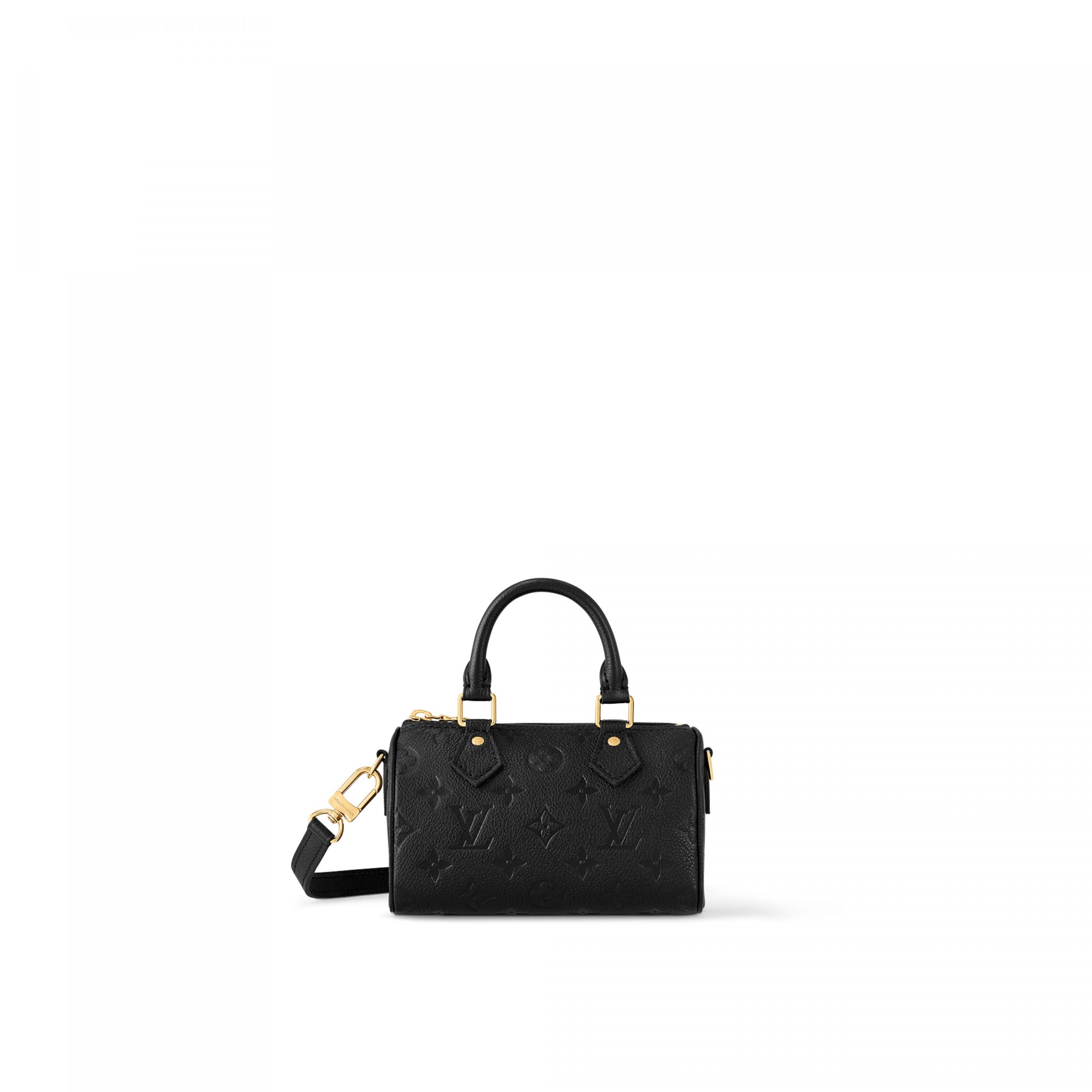 Louis Vuitton M82450 Nano Speedy Black Louis Vuitton M82450 Nano Speedy Black