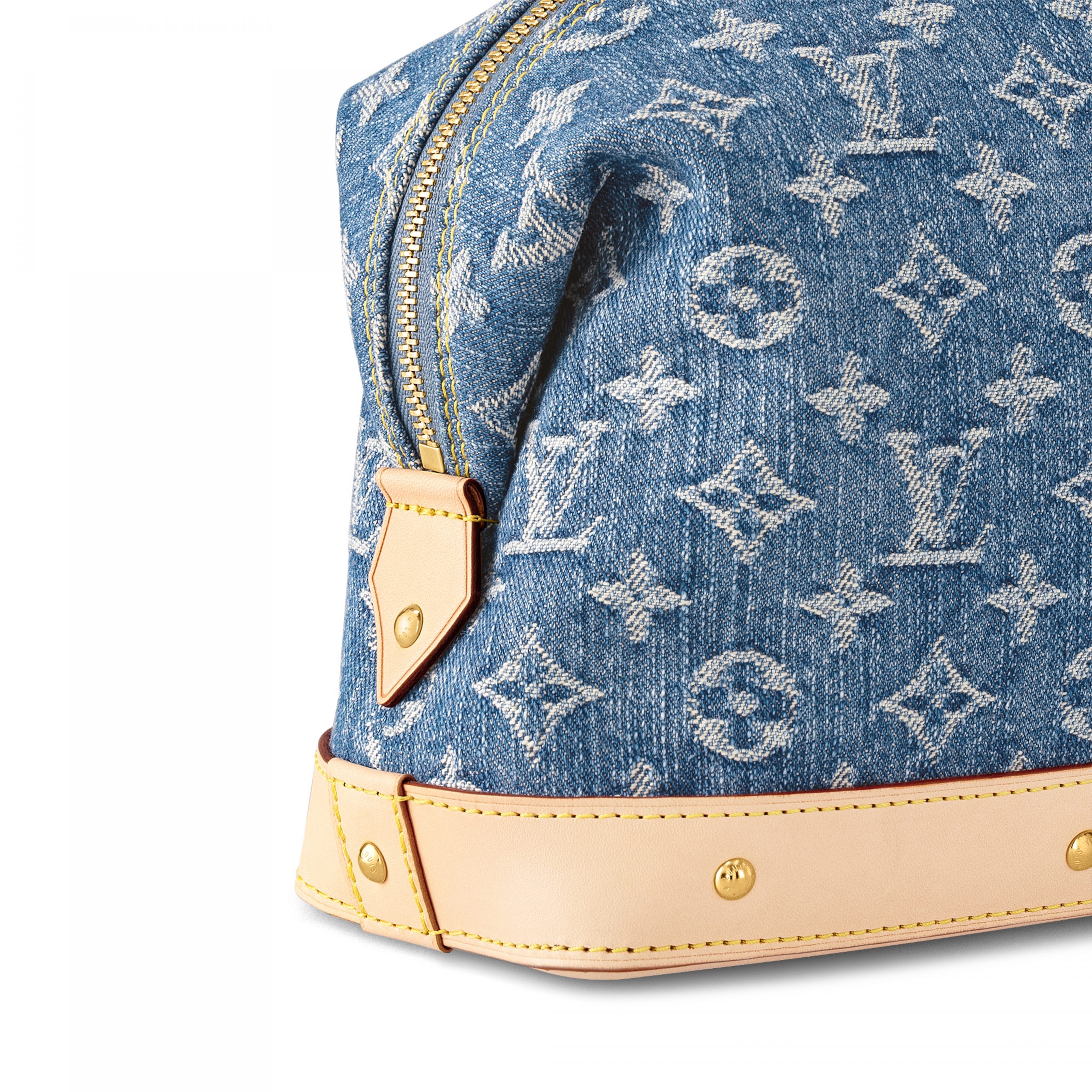 Louis Vuitton M24317 Pochette Cosmétique GM Denim Blue Louis Vuitton M24317 Pochette Cosmétique GM Denim Blue