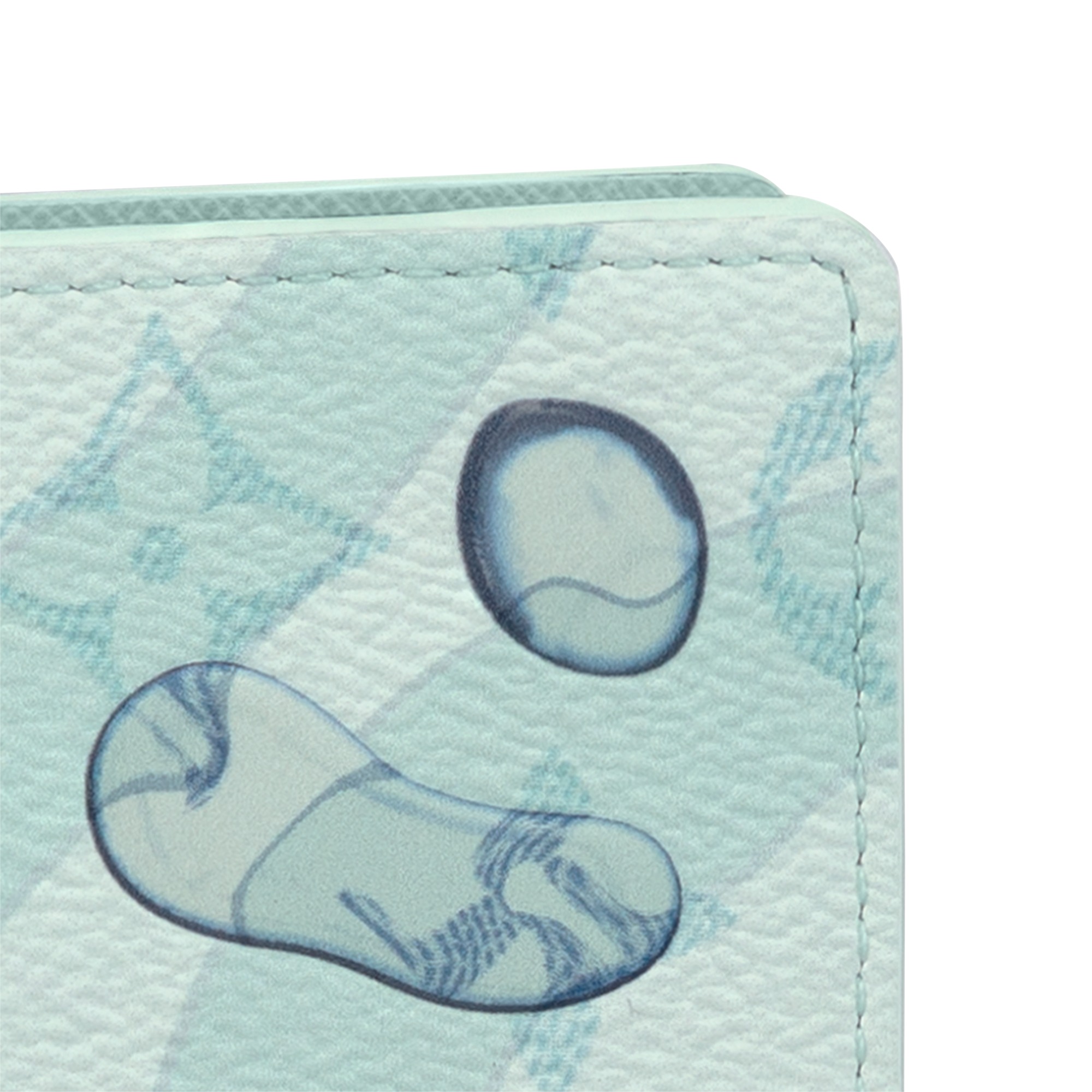 Louis Vuitton M82371 Pocket Organizer Crystal Blue Louis Vuitton M82371 Pocket Organizer Crystal Blue