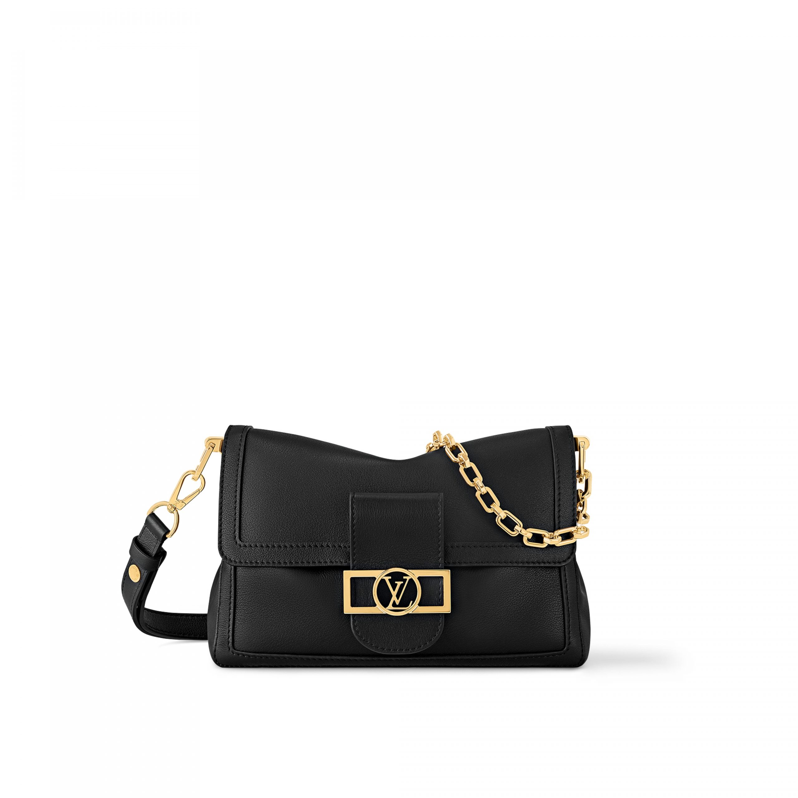 Louis Vuitton M25209 Dauphine Soft MM Black Louis Vuitton M25209 Dauphine Soft MM Black