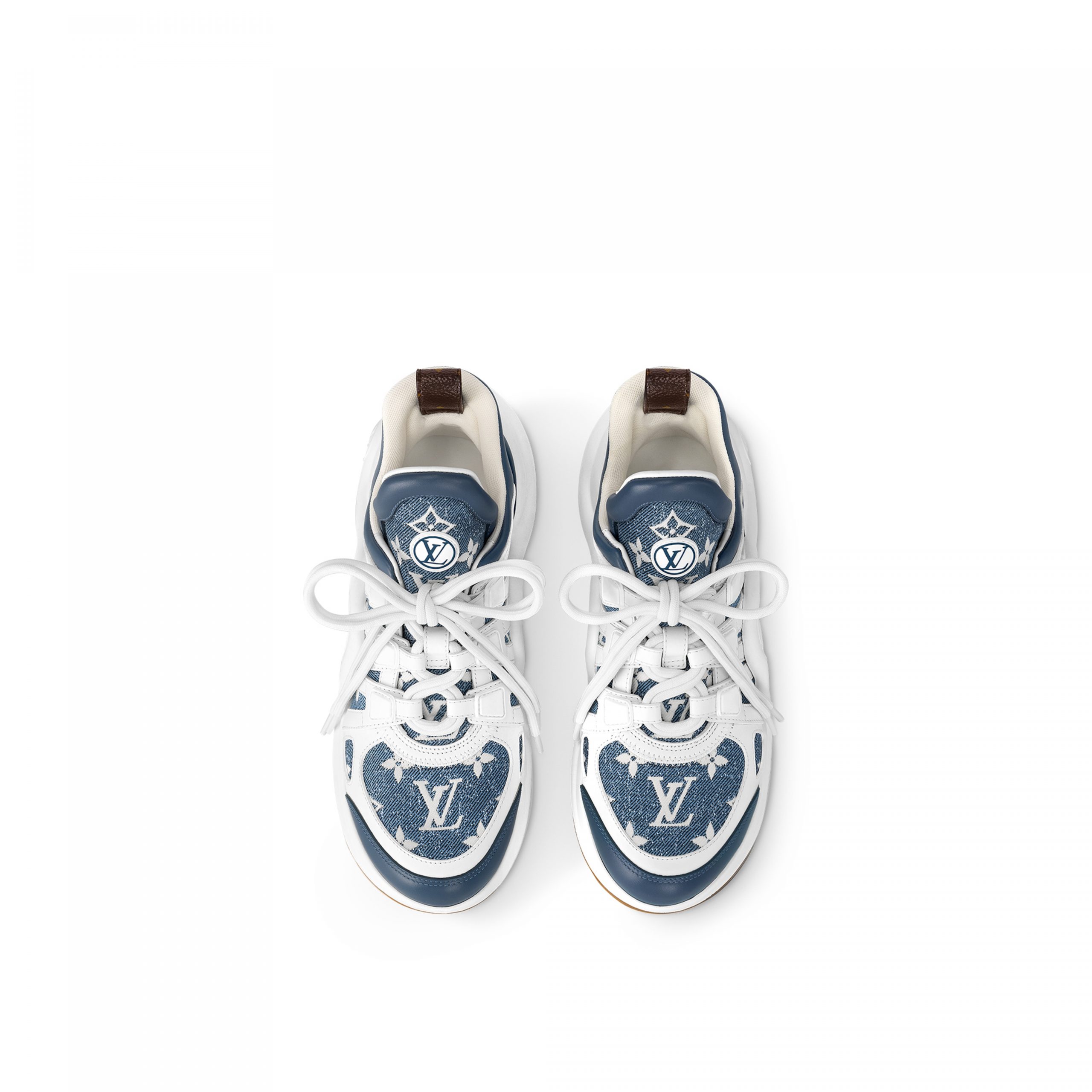 Louis Vuitton LV Archlight Sneaker Denim Blue 1AC272 Louis Vuitton LV Archlight Sneaker Denim Blue 1AC272