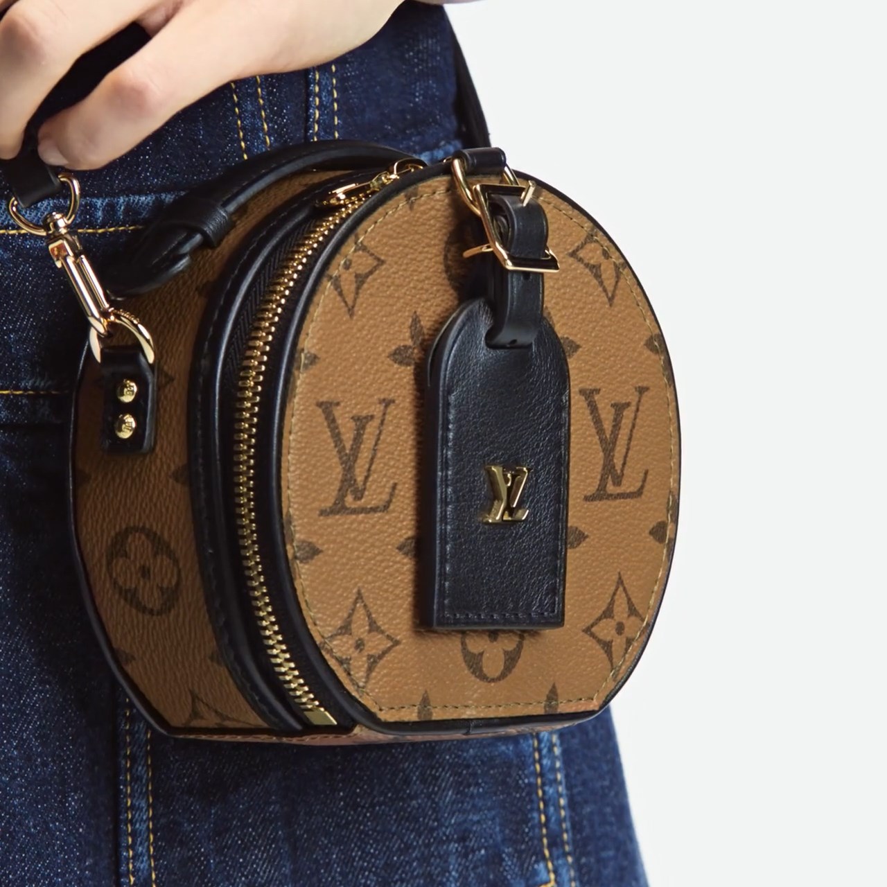 Louis Vuitton M68276 Mini Boite Chapeau Monogram Reverse Louis Vuitton M68276 Mini Boite Chapeau Monogram Reverse